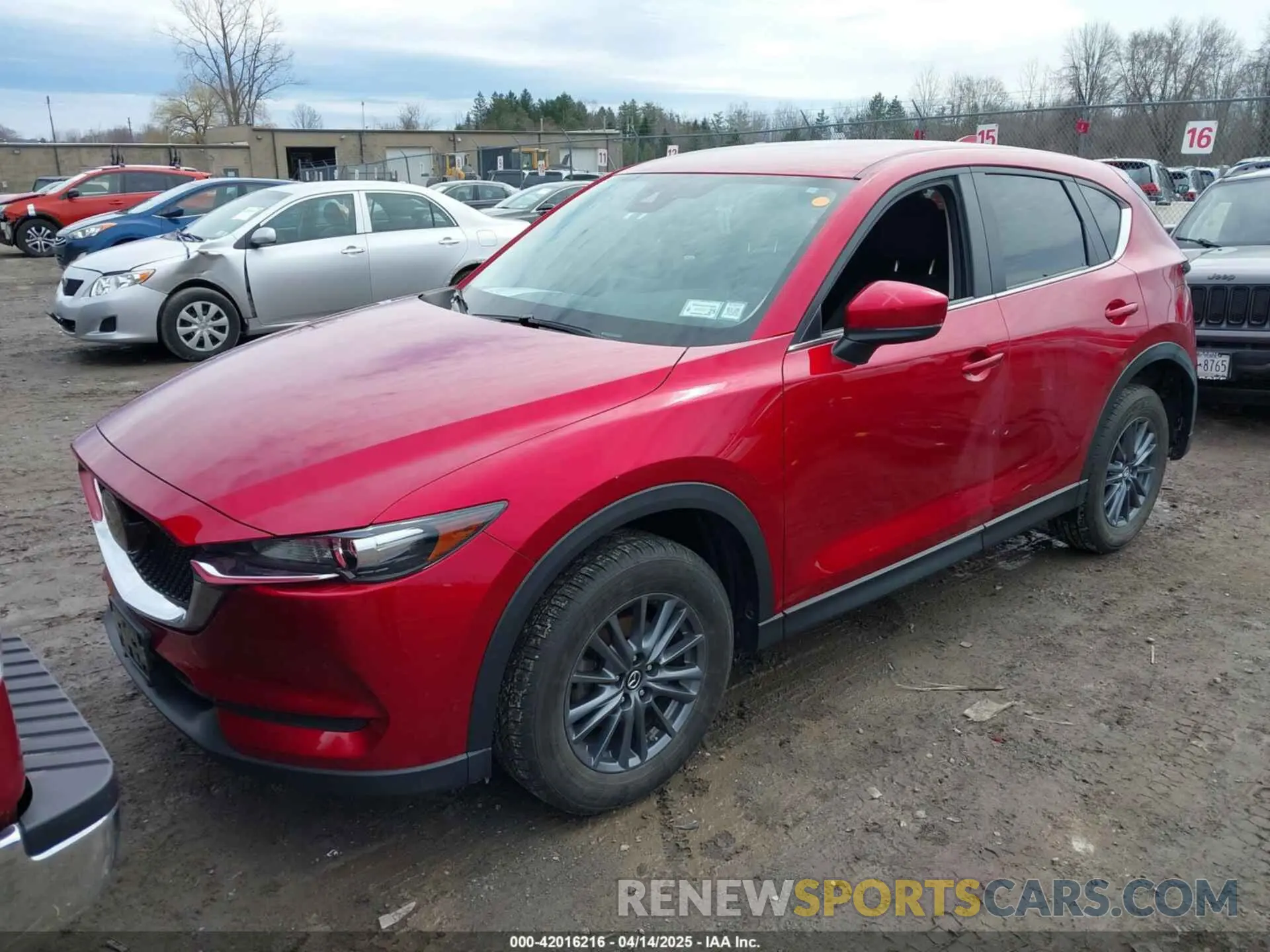 2 Photograph of a damaged car JM3KFBBMXM0405248 MAZDA CX-5 2021