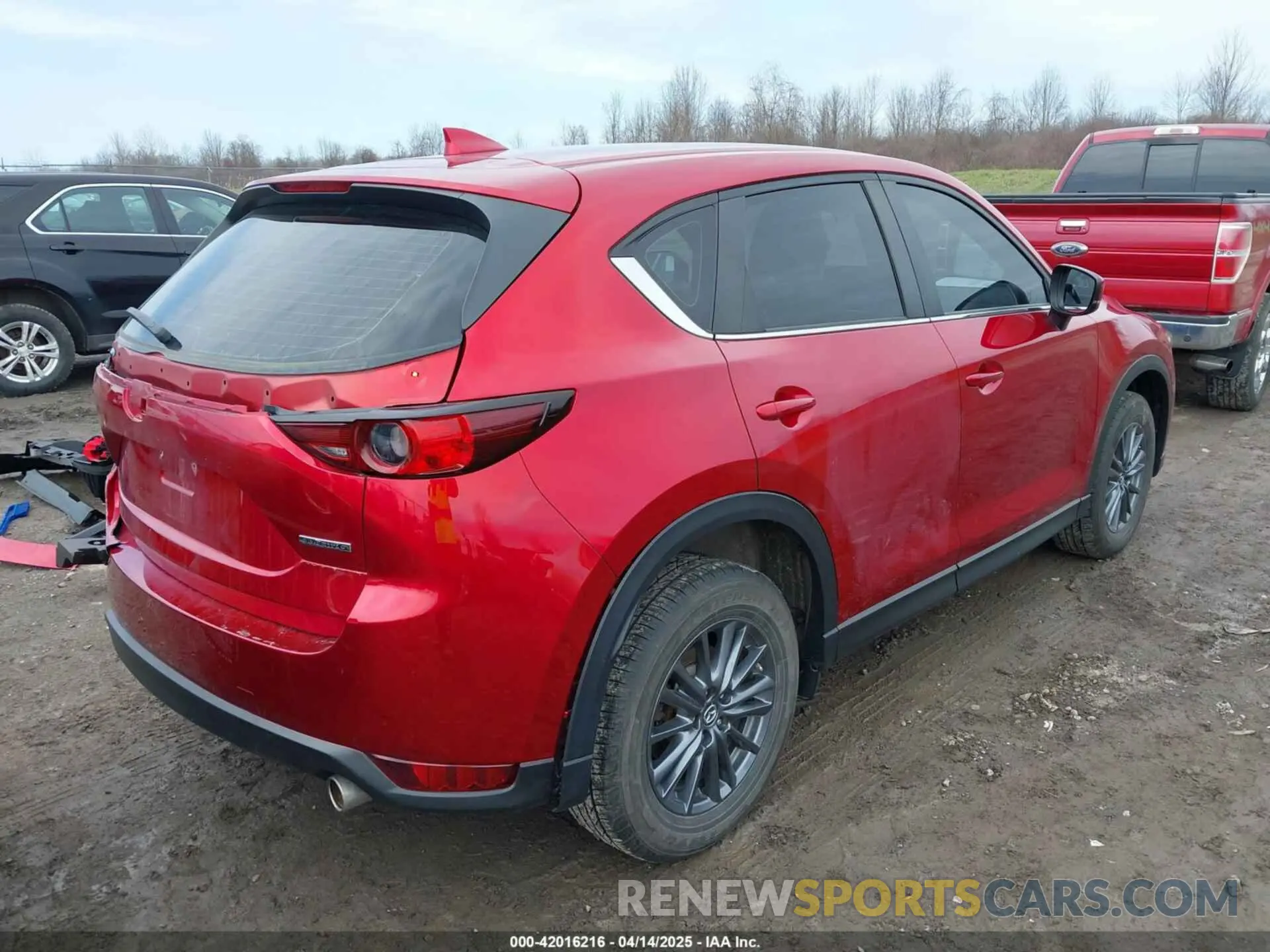 4 Photograph of a damaged car JM3KFBBMXM0405248 MAZDA CX-5 2021