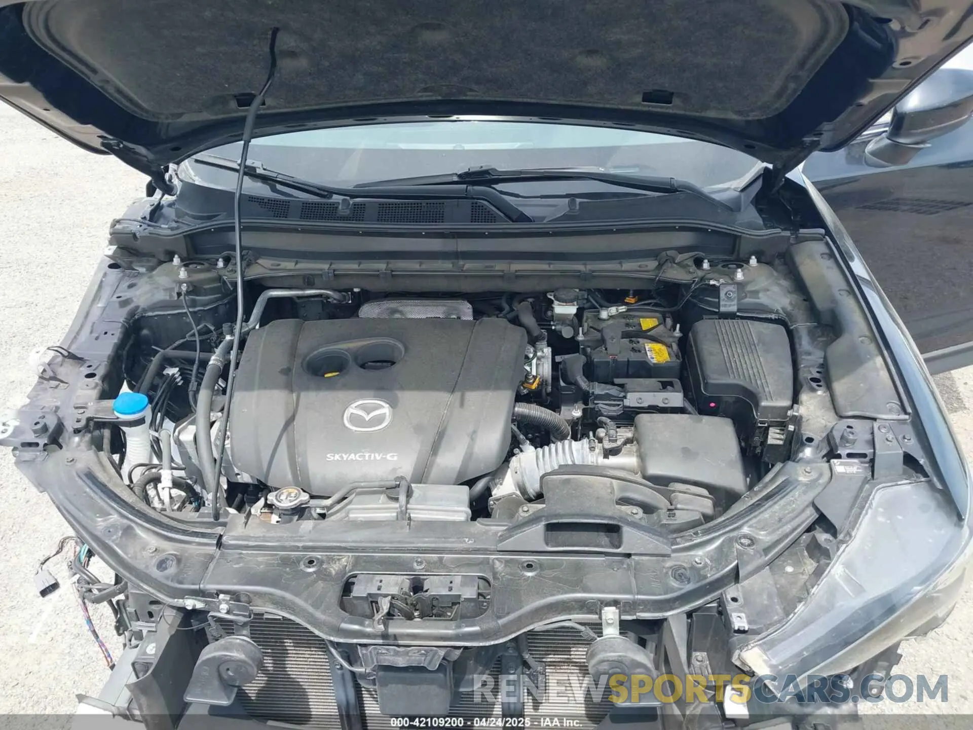 10 Фотография поврежденного автомобиля JM3KFBBMXM1332974 MAZDA CX-5 2021