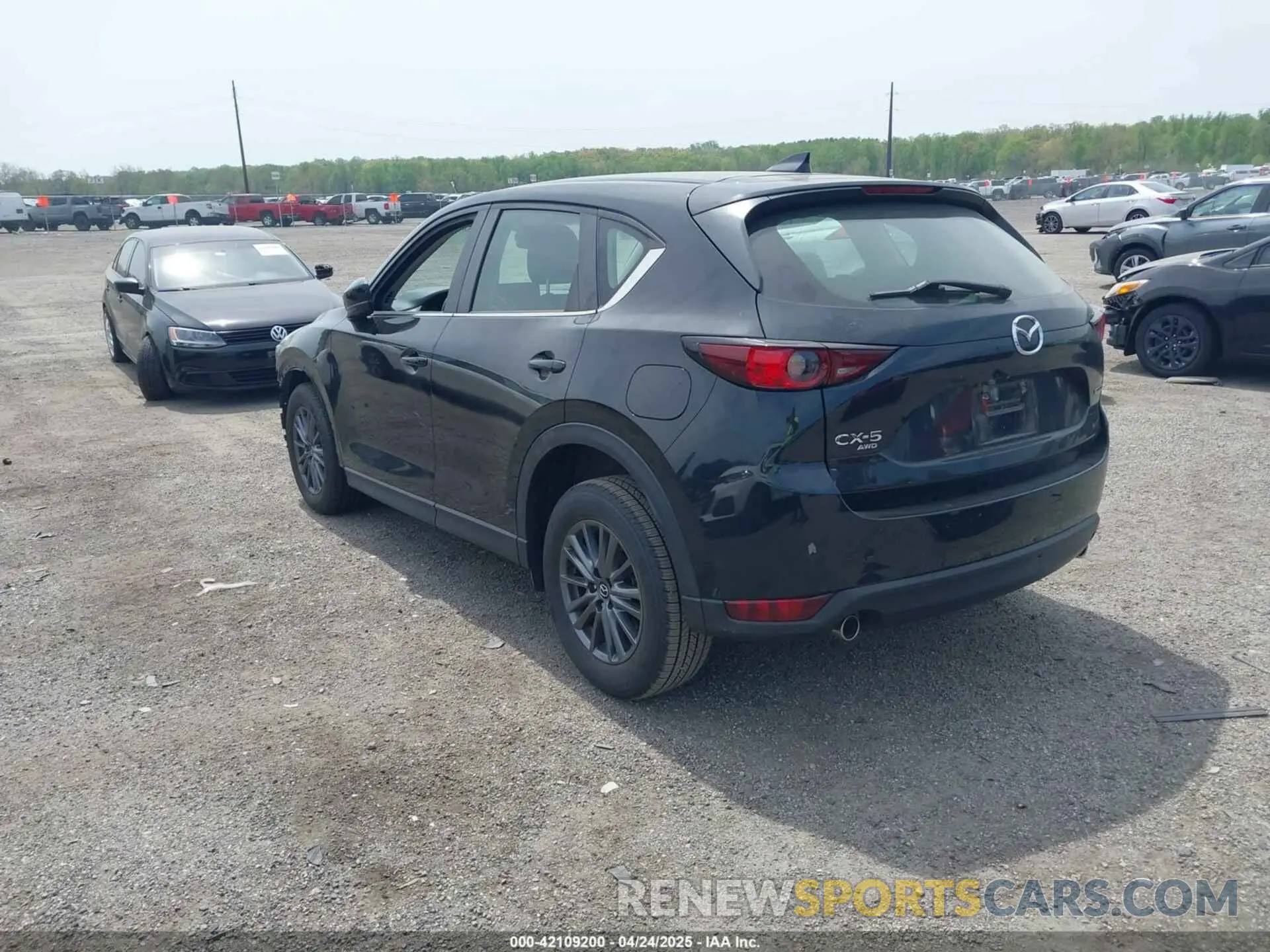 3 Фотография поврежденного автомобиля JM3KFBBMXM1332974 MAZDA CX-5 2021
