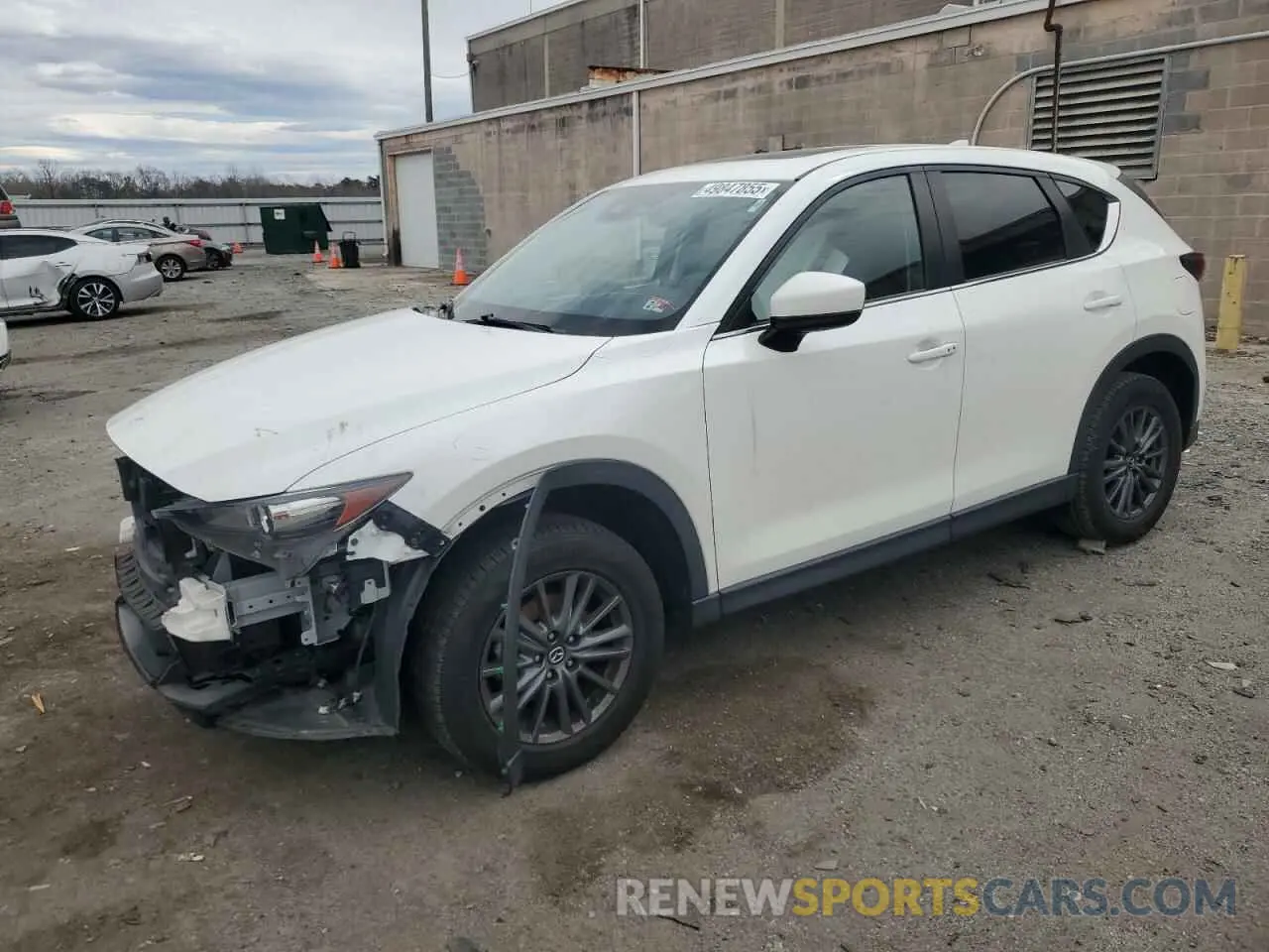 1 Photograph of a damaged car JM3KFBCM0M0332566 MAZDA CX-5 2021