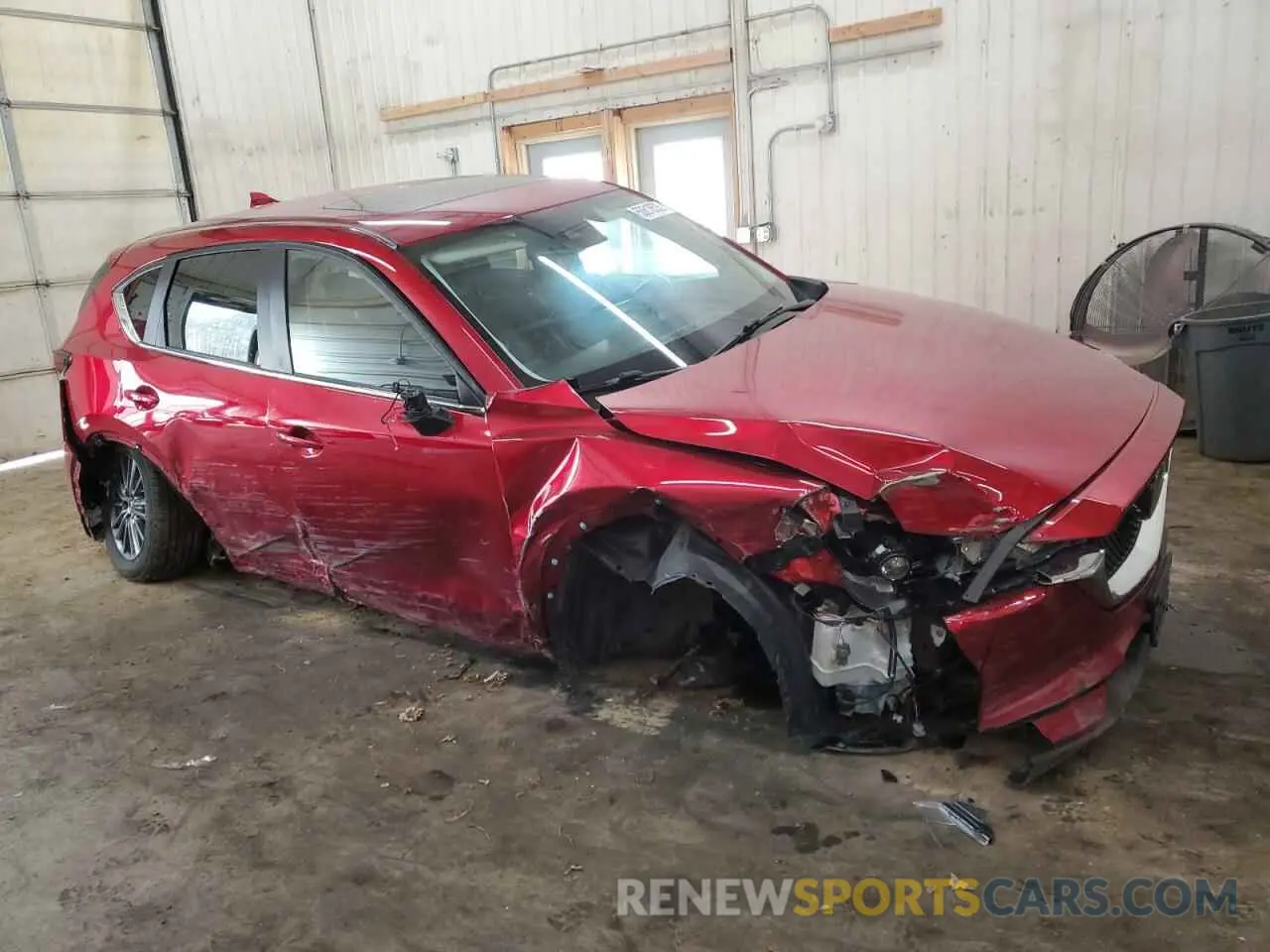 4 Фотография поврежденного автомобиля JM3KFBCM0M0414667 MAZDA CX-5 2021
