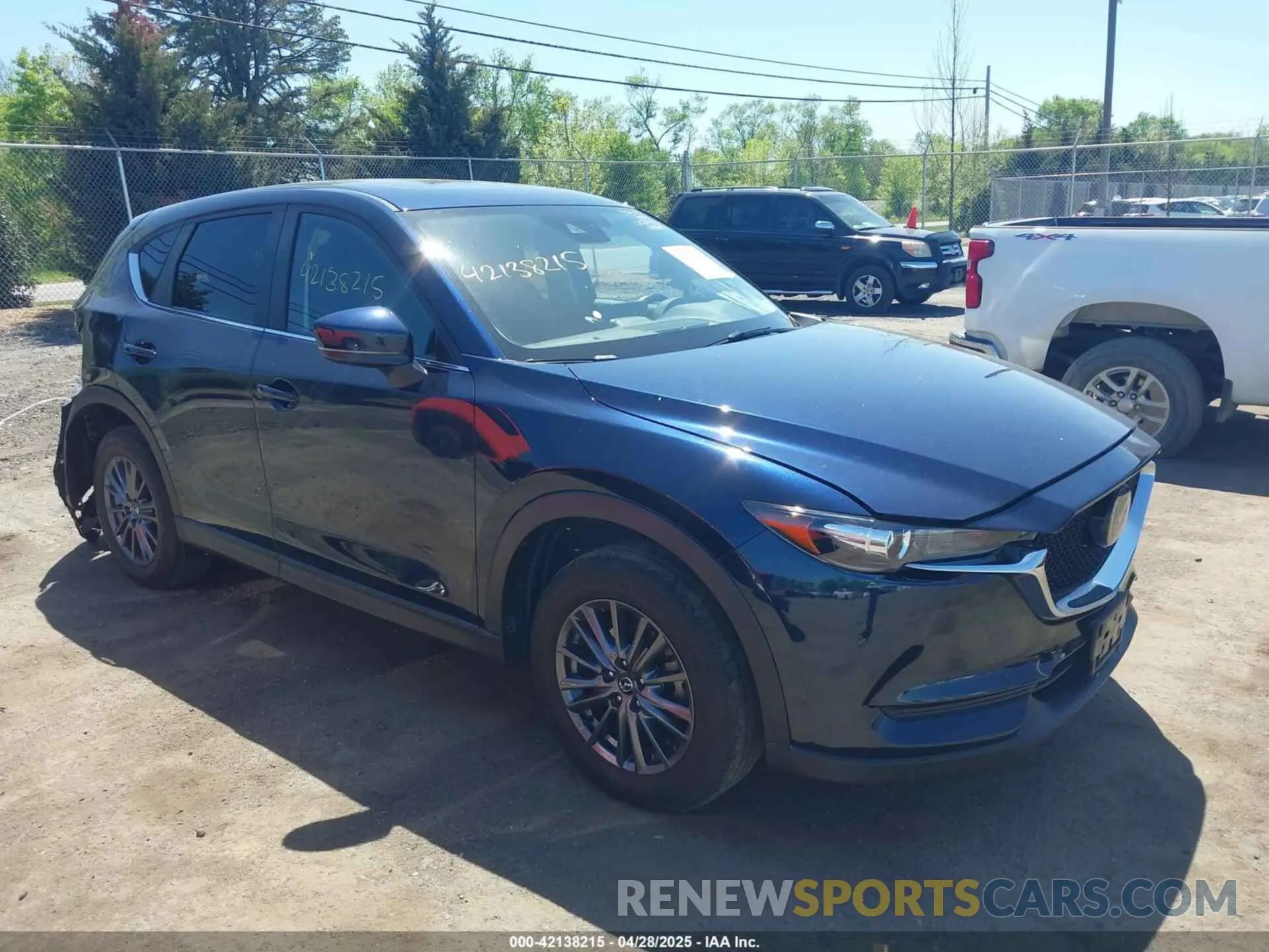 1 Фотография поврежденного автомобиля JM3KFBCM0M0438645 MAZDA CX-5 2021