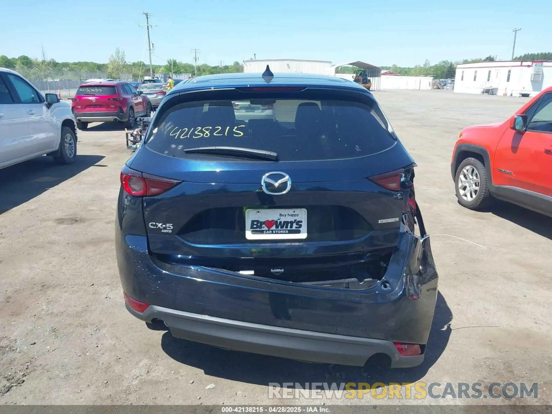 16 Фотография поврежденного автомобиля JM3KFBCM0M0438645 MAZDA CX-5 2021