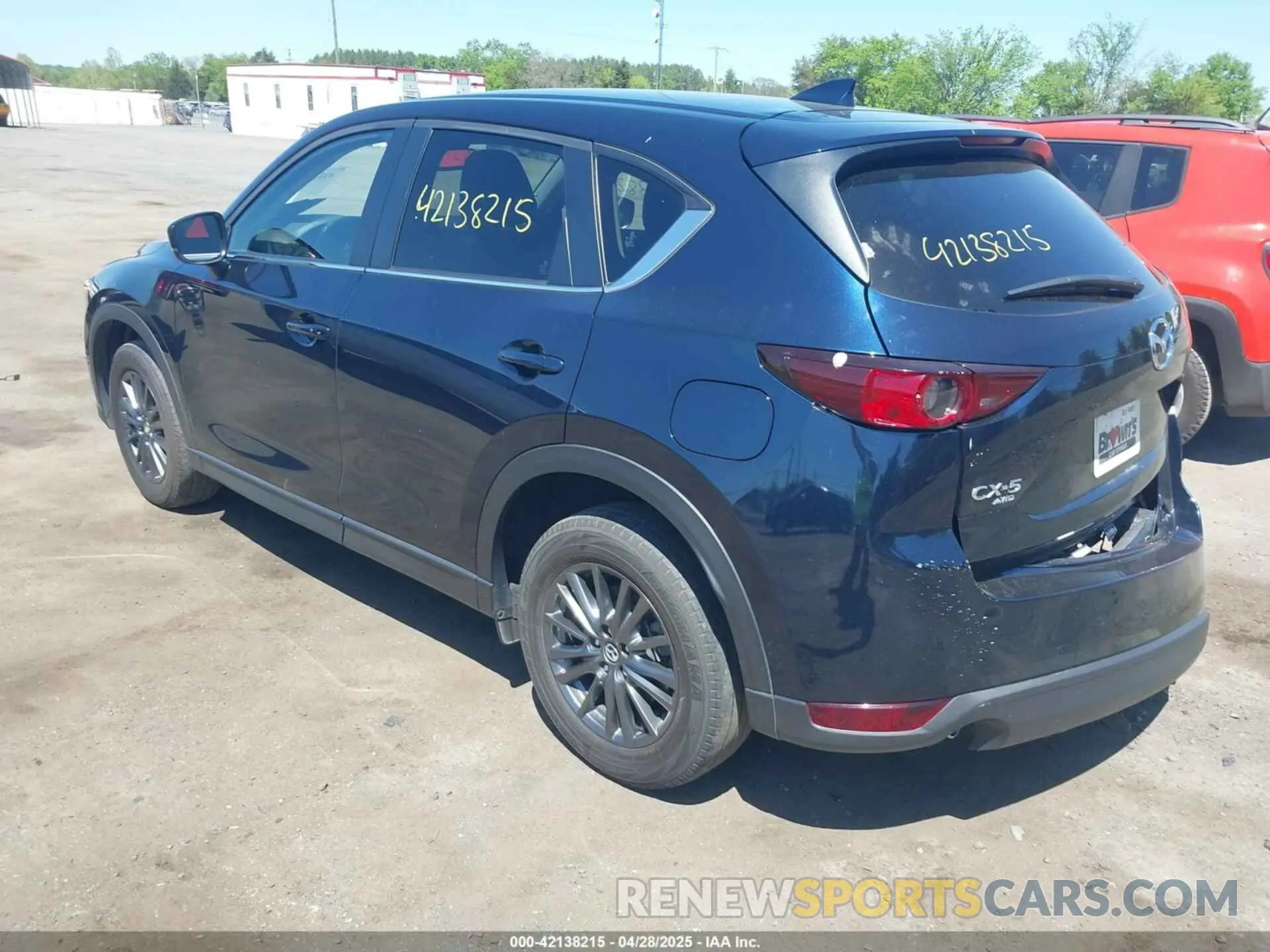 3 Фотография поврежденного автомобиля JM3KFBCM0M0438645 MAZDA CX-5 2021