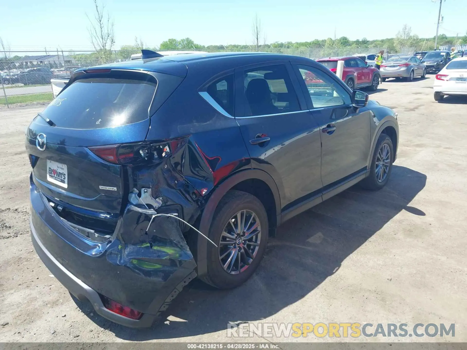 4 Фотография поврежденного автомобиля JM3KFBCM0M0438645 MAZDA CX-5 2021