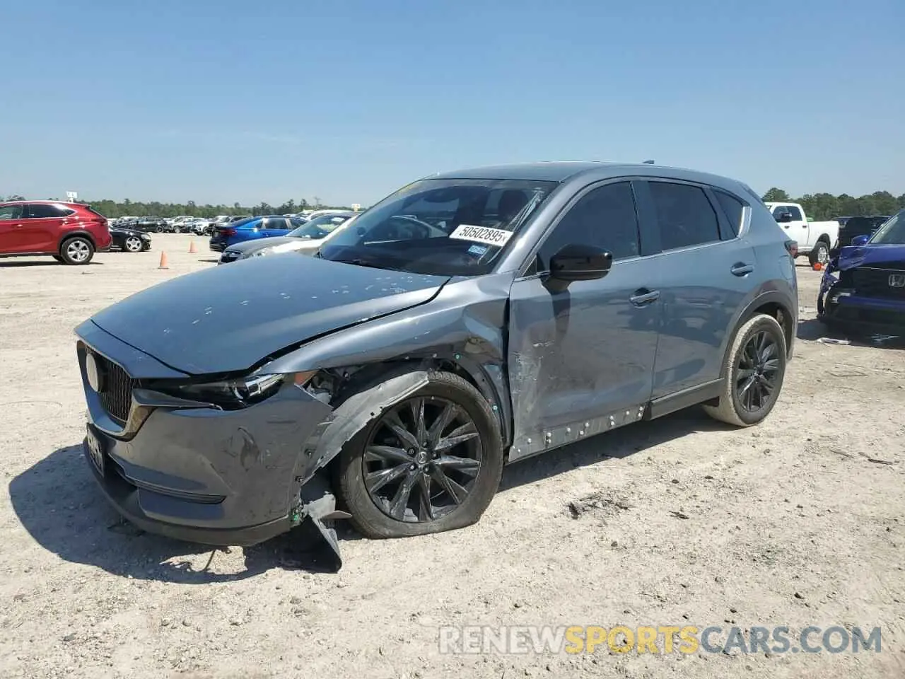 1 Photograph of a damaged car JM3KFBCM0M0482466 MAZDA CX-5 2021