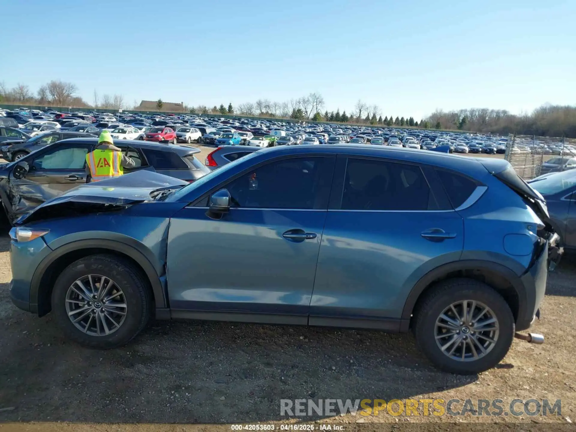 13 Photograph of a damaged car JM3KFBCM0M0496397 MAZDA CX-5 2021