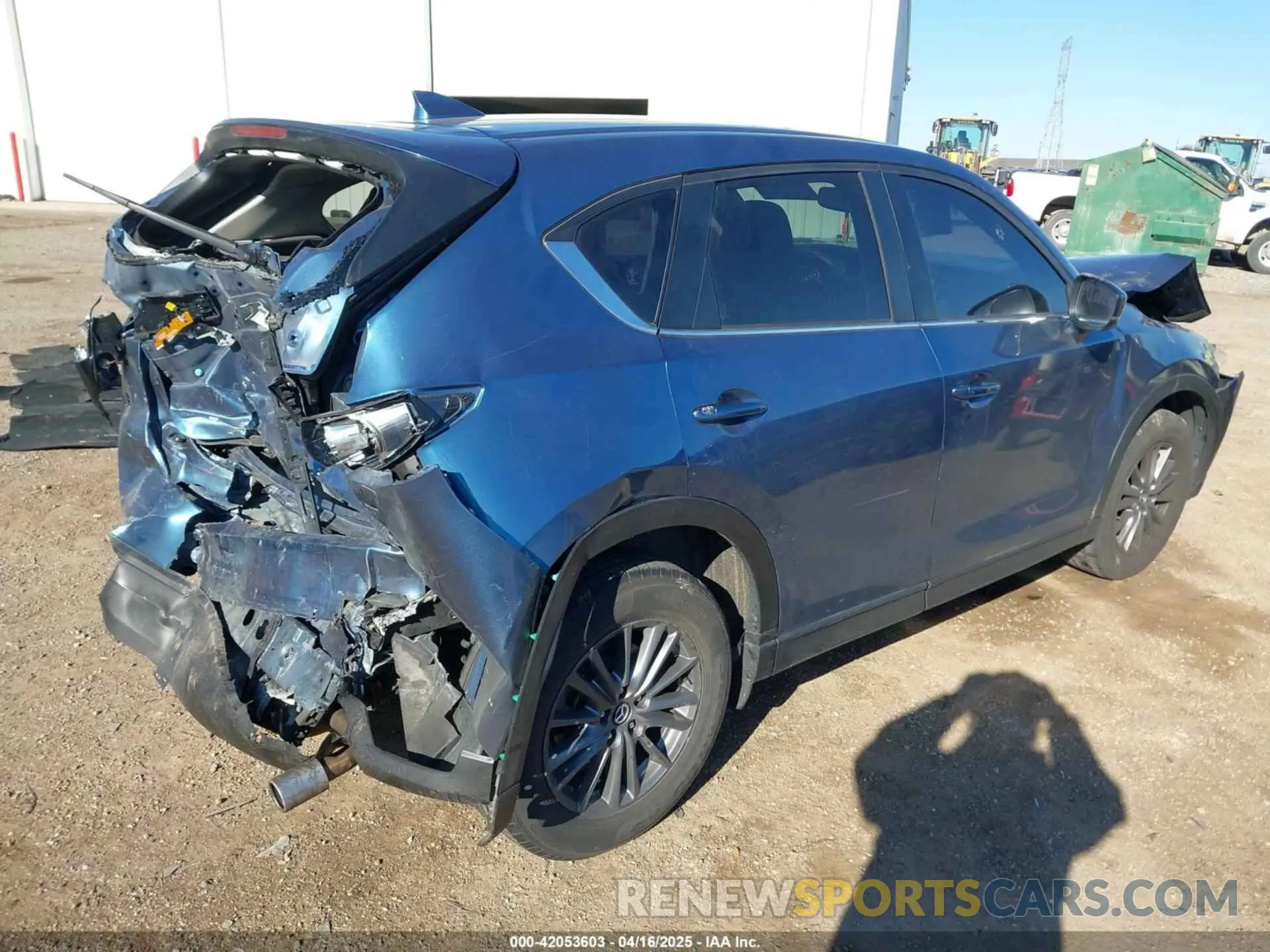 4 Photograph of a damaged car JM3KFBCM0M0496397 MAZDA CX-5 2021