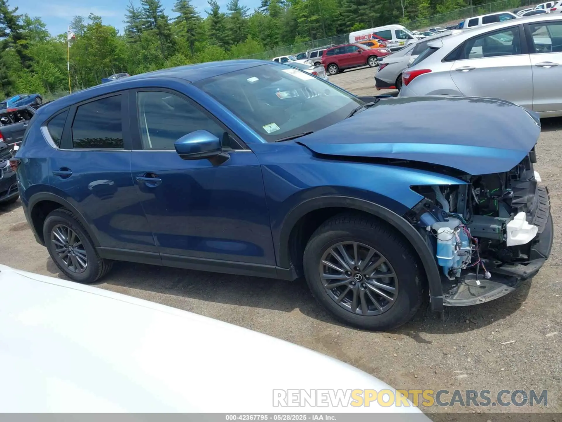 14 Photograph of a damaged car JM3KFBCM0M1329886 MAZDA CX-5 2021