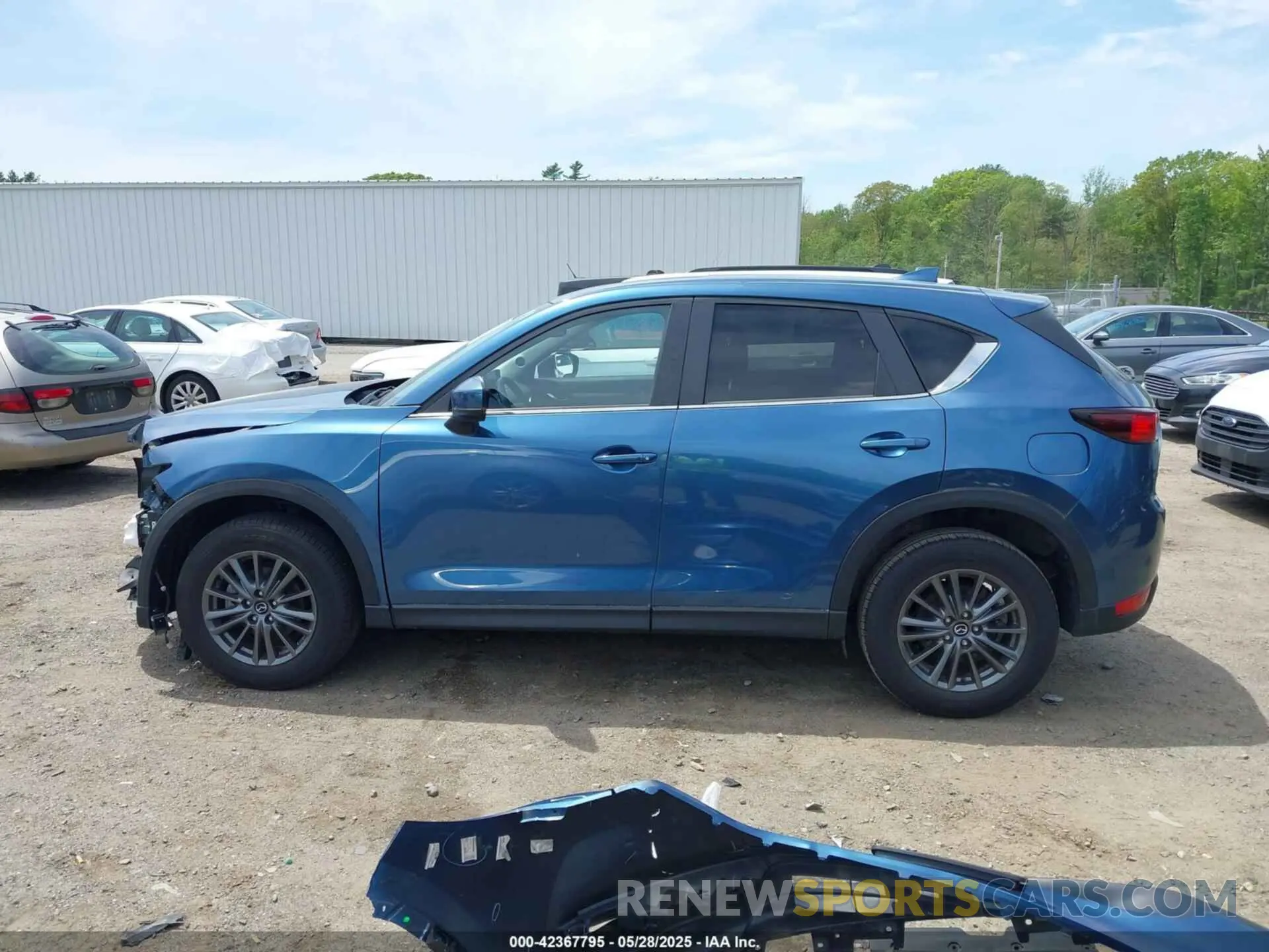 15 Photograph of a damaged car JM3KFBCM0M1329886 MAZDA CX-5 2021