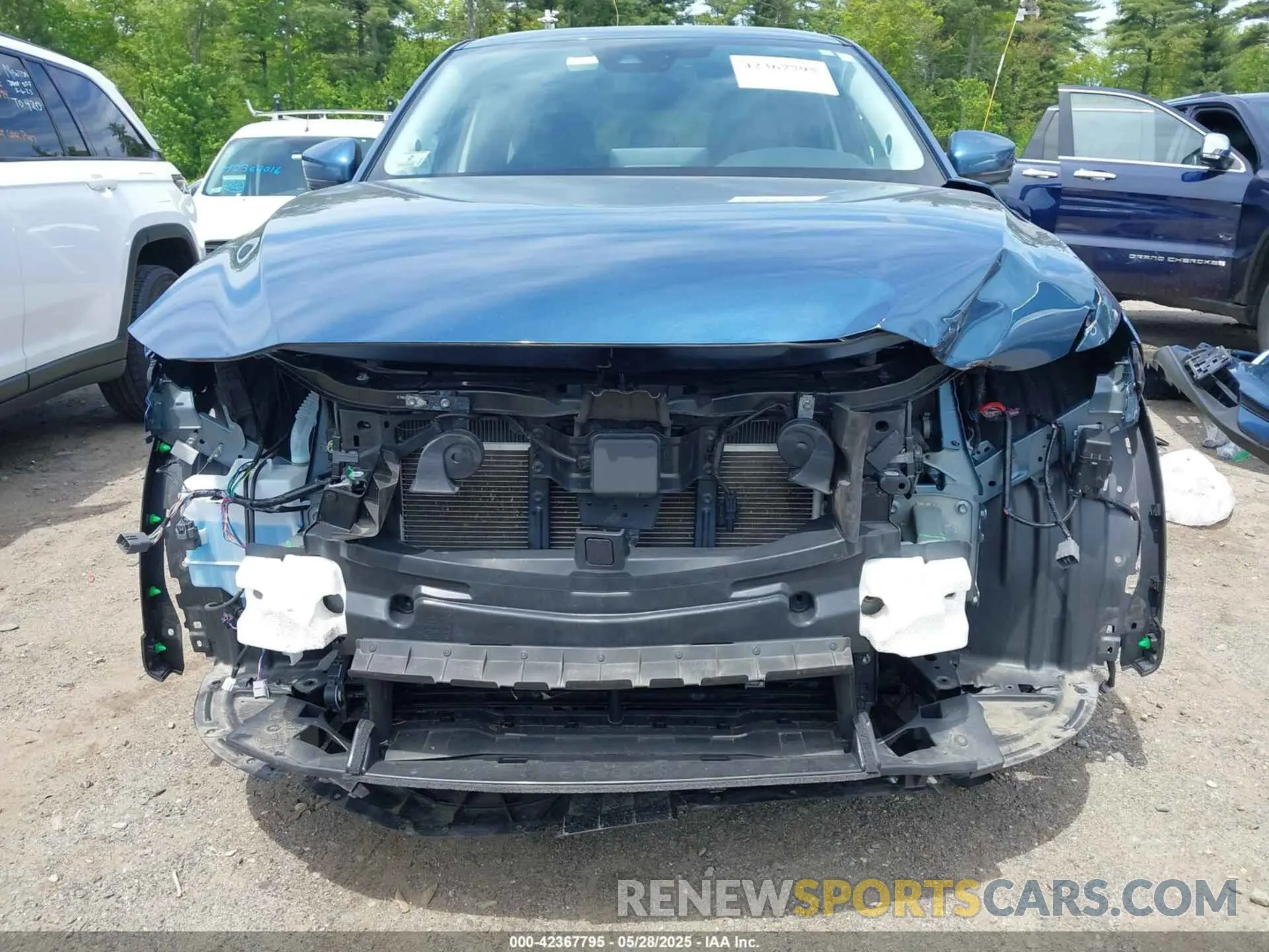 6 Photograph of a damaged car JM3KFBCM0M1329886 MAZDA CX-5 2021