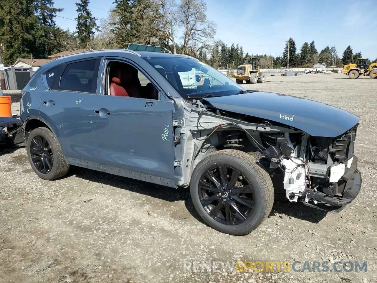 4 Фотография поврежденного автомобиля JM3KFBCM1M0317283 MAZDA CX-5 2021