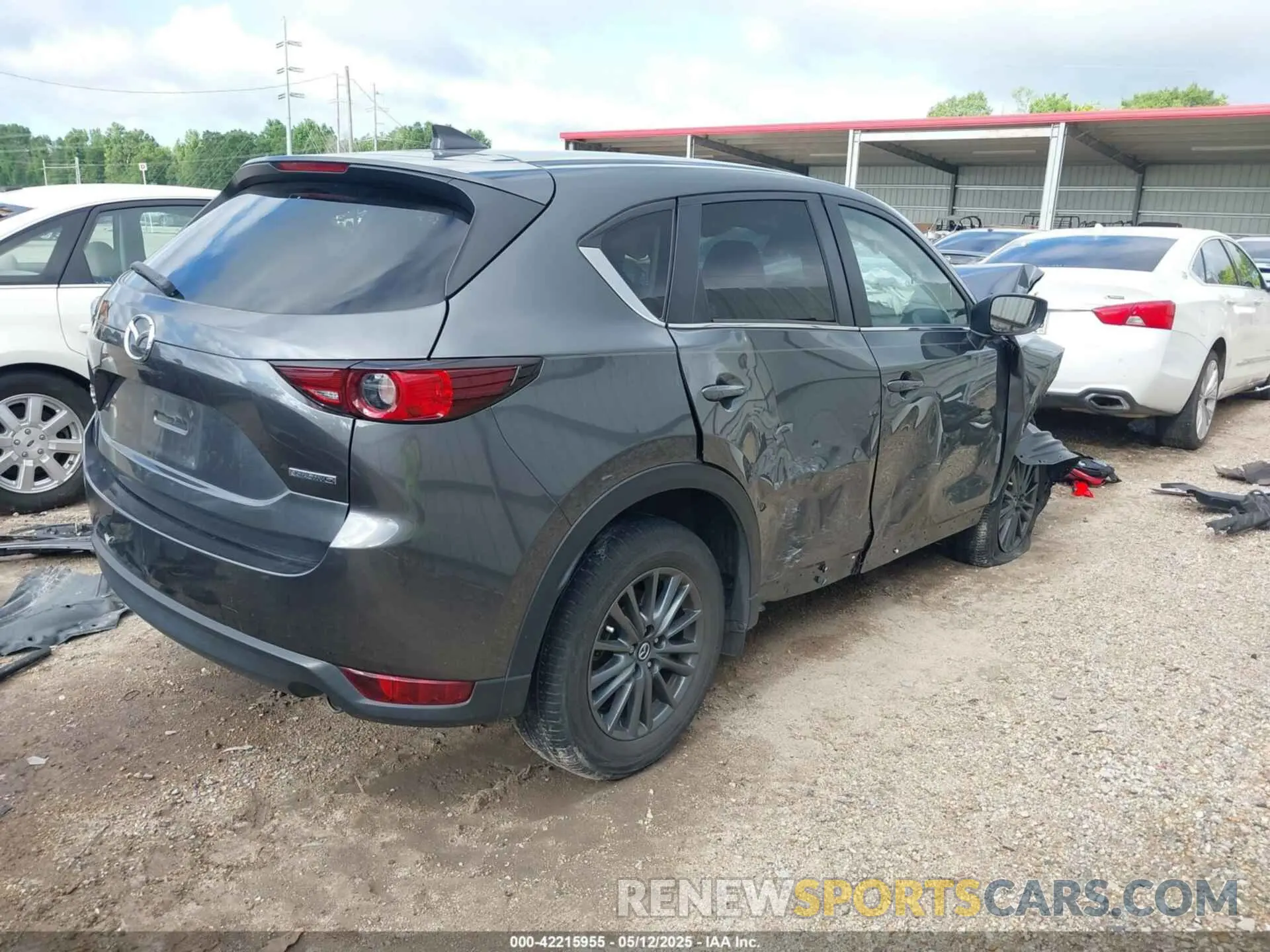 4 Photograph of a damaged car JM3KFBCM1M0496957 MAZDA CX-5 2021