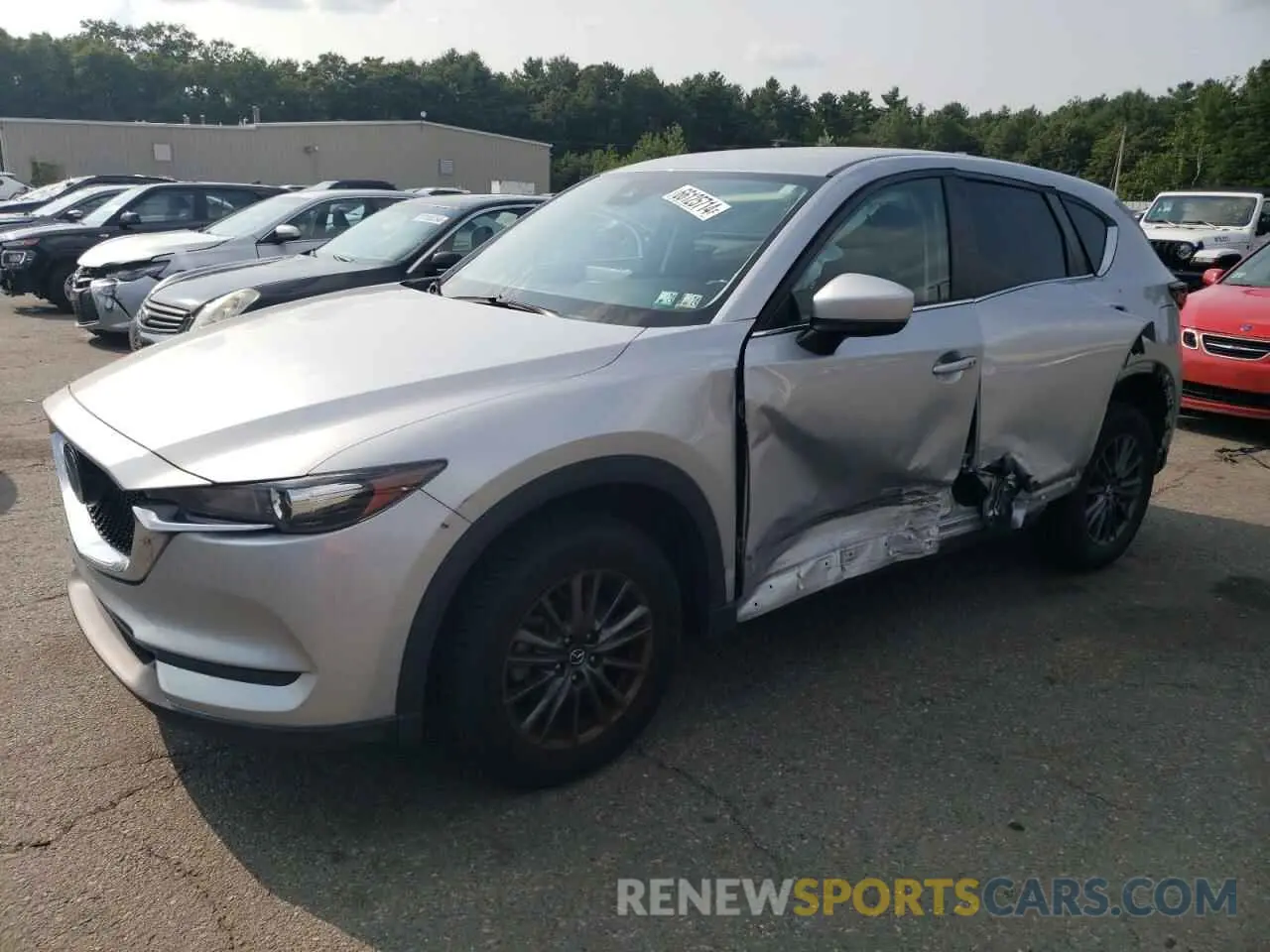 1 Фотография поврежденного автомобиля JM3KFBCM1M1322378 MAZDA CX-5 2021