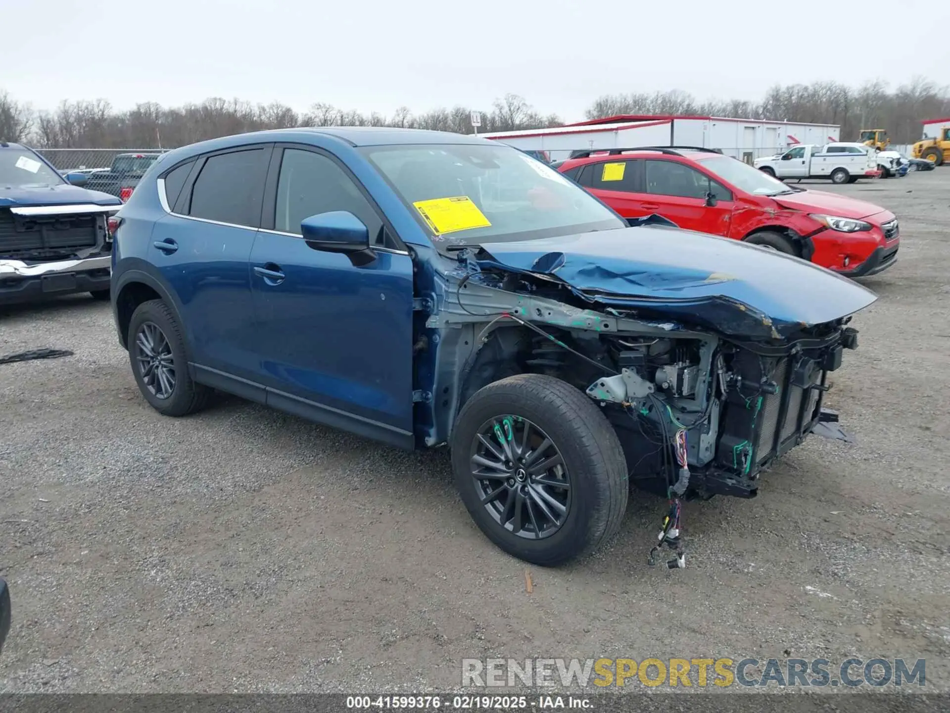 1 Фотография поврежденного автомобиля JM3KFBCM1M1329248 MAZDA CX-5 2021