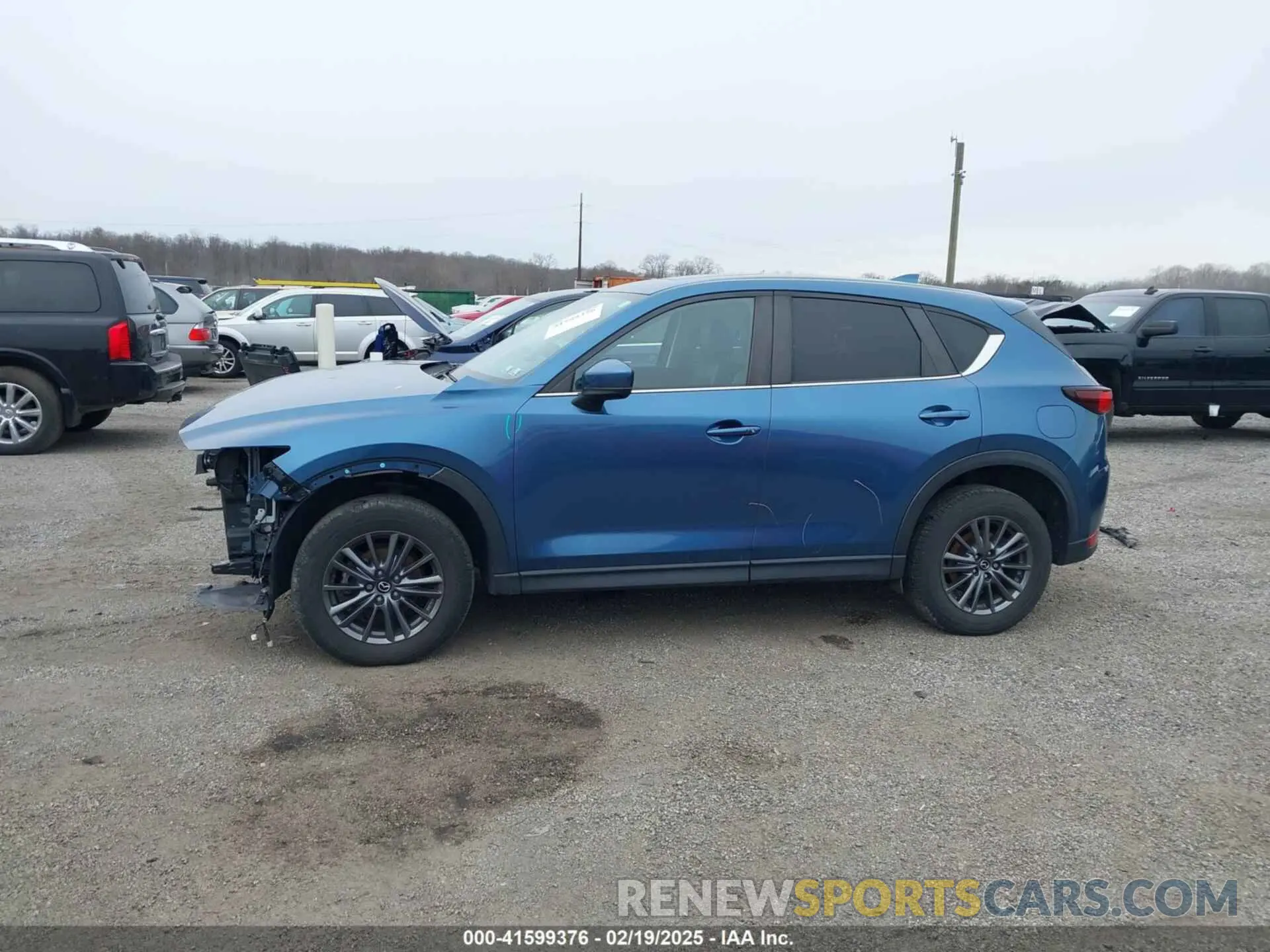 14 Фотография поврежденного автомобиля JM3KFBCM1M1329248 MAZDA CX-5 2021
