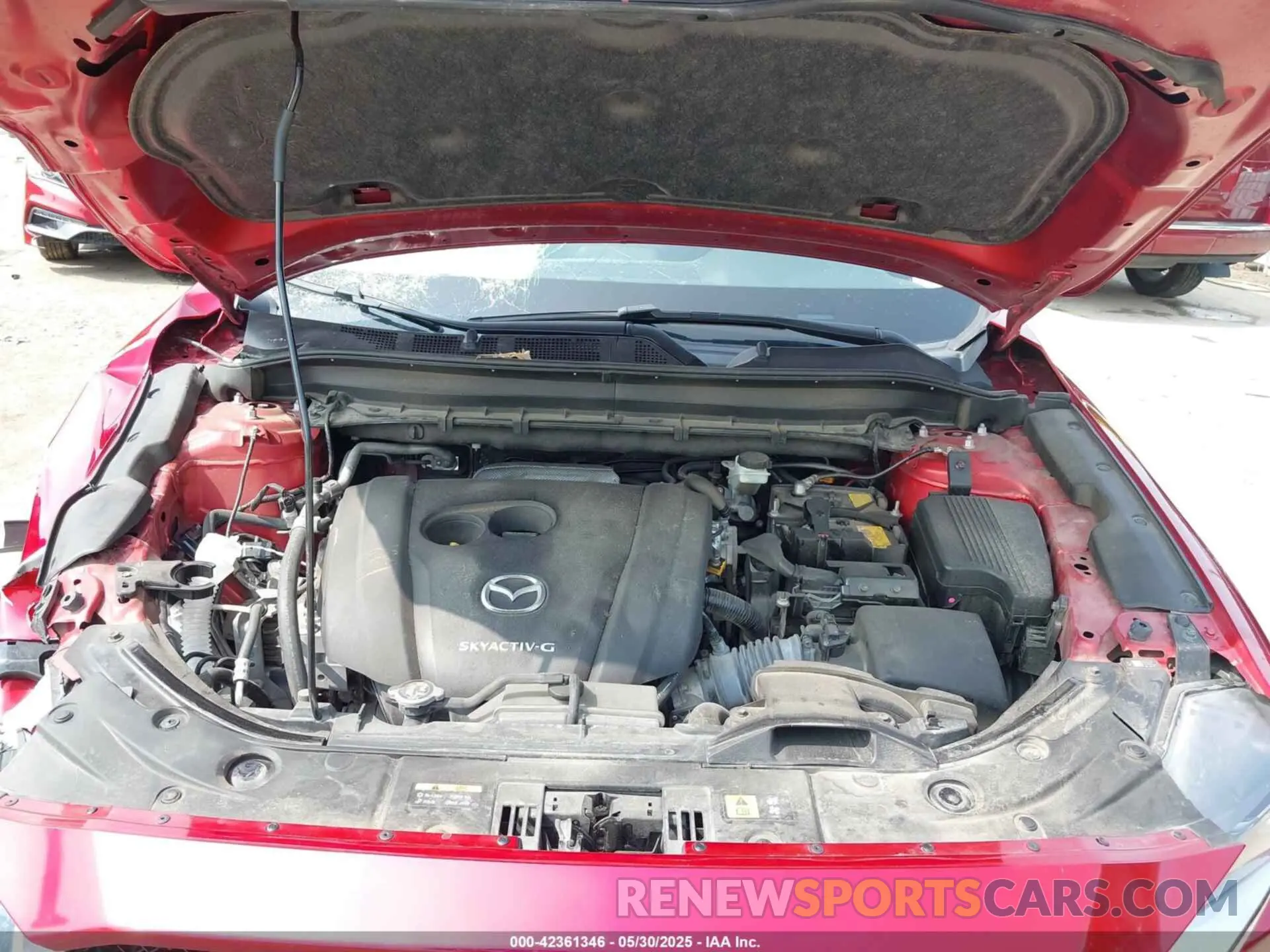 10 Photograph of a damaged car JM3KFBCM1M1452158 MAZDA CX-5 2021