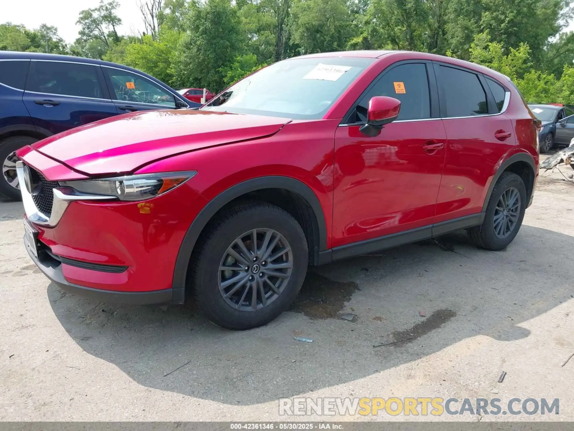 2 Photograph of a damaged car JM3KFBCM1M1452158 MAZDA CX-5 2021