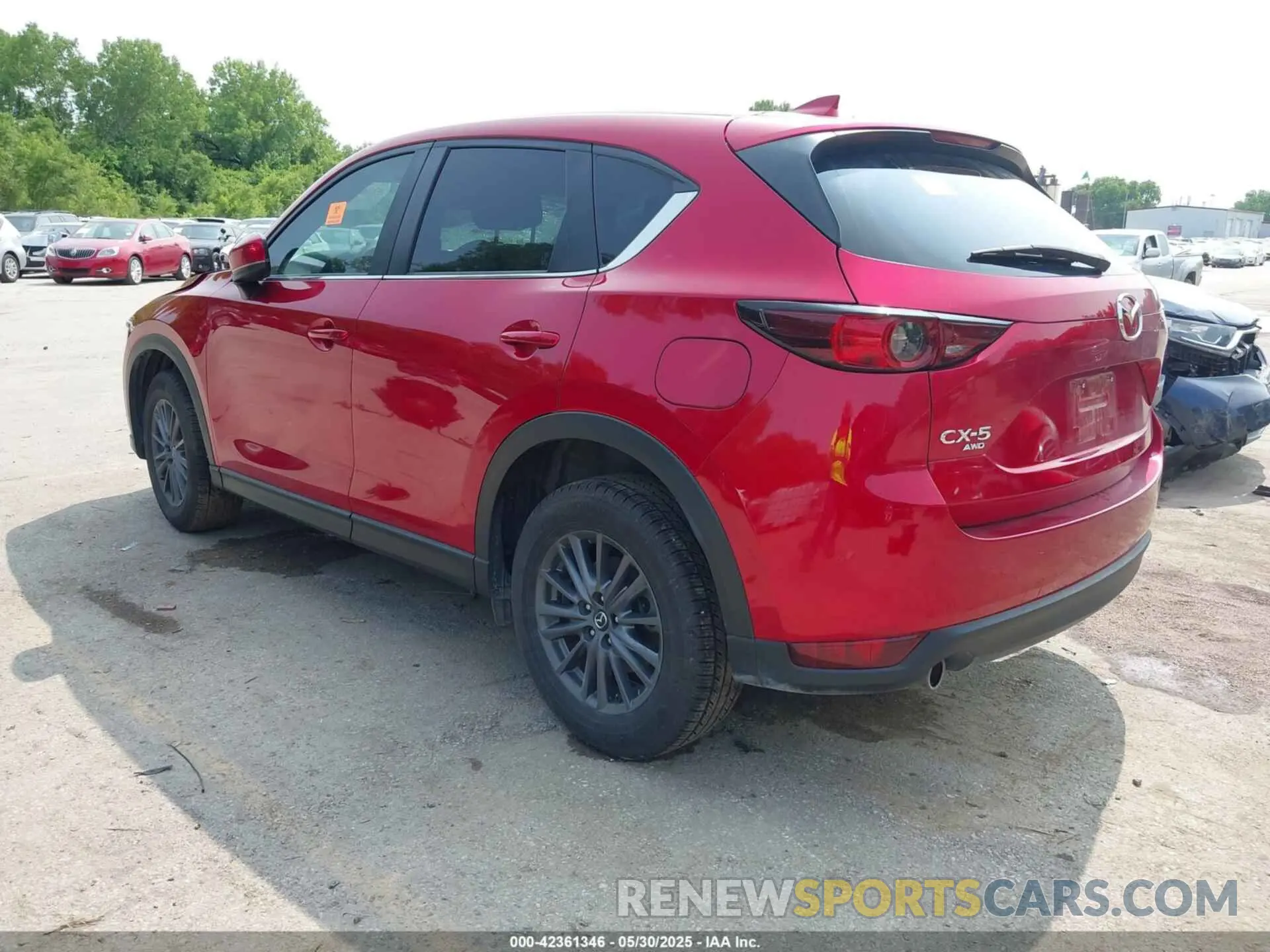 3 Photograph of a damaged car JM3KFBCM1M1452158 MAZDA CX-5 2021