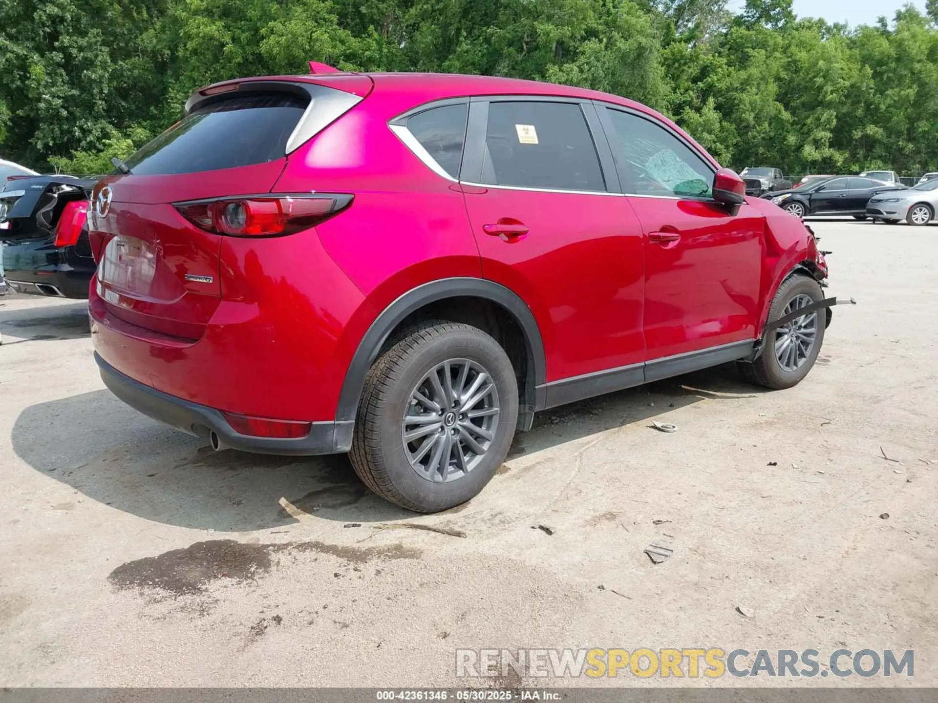 4 Photograph of a damaged car JM3KFBCM1M1452158 MAZDA CX-5 2021