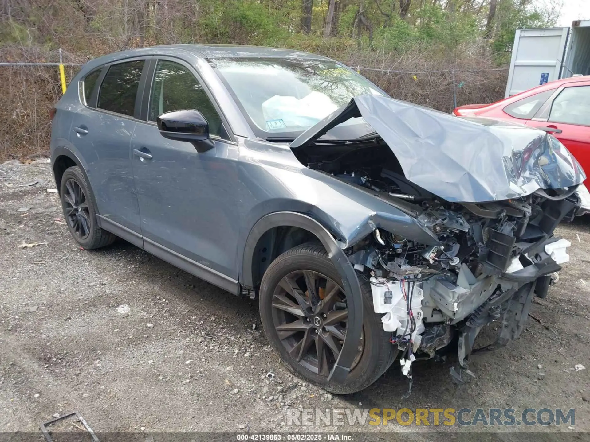1 Фотография поврежденного автомобиля JM3KFBCM2M0365634 MAZDA CX-5 2021