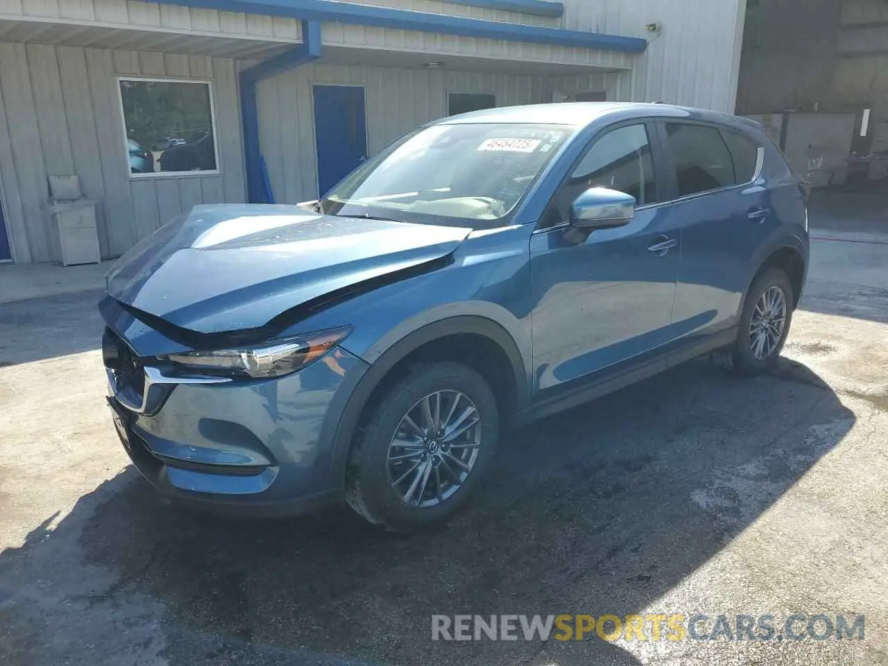 1 Фотография поврежденного автомобиля JM3KFBCM2M0446925 MAZDA CX-5 2021