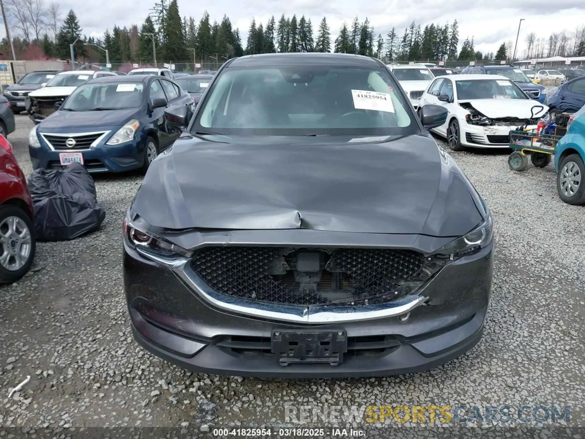 12 Photograph of a damaged car JM3KFBCM2M0484011 MAZDA CX-5 2021