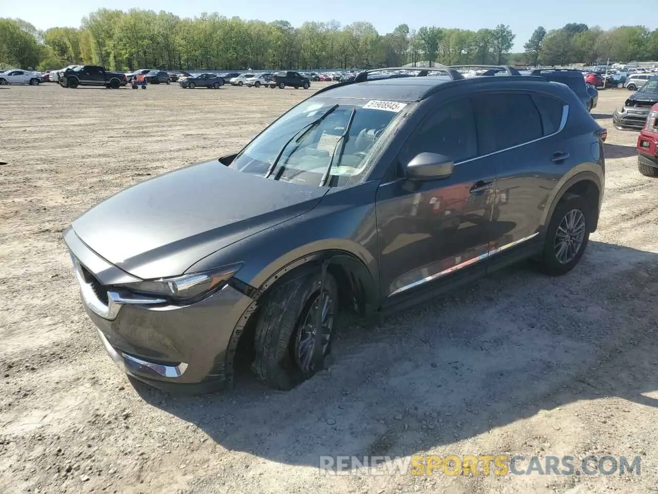 1 Photograph of a damaged car JM3KFBCM2M0496983 MAZDA CX-5 2021