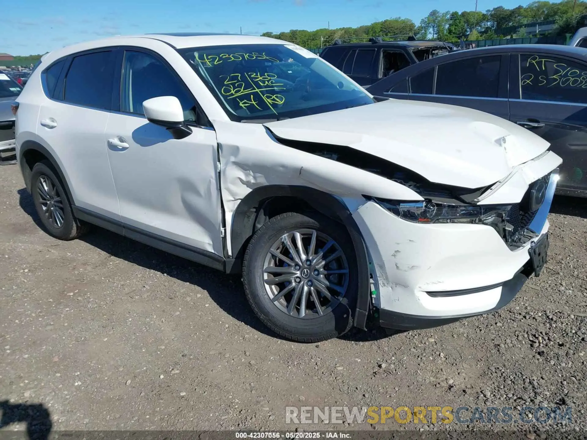 1 Photograph of a damaged car JM3KFBCM2M1477201 MAZDA CX-5 2021