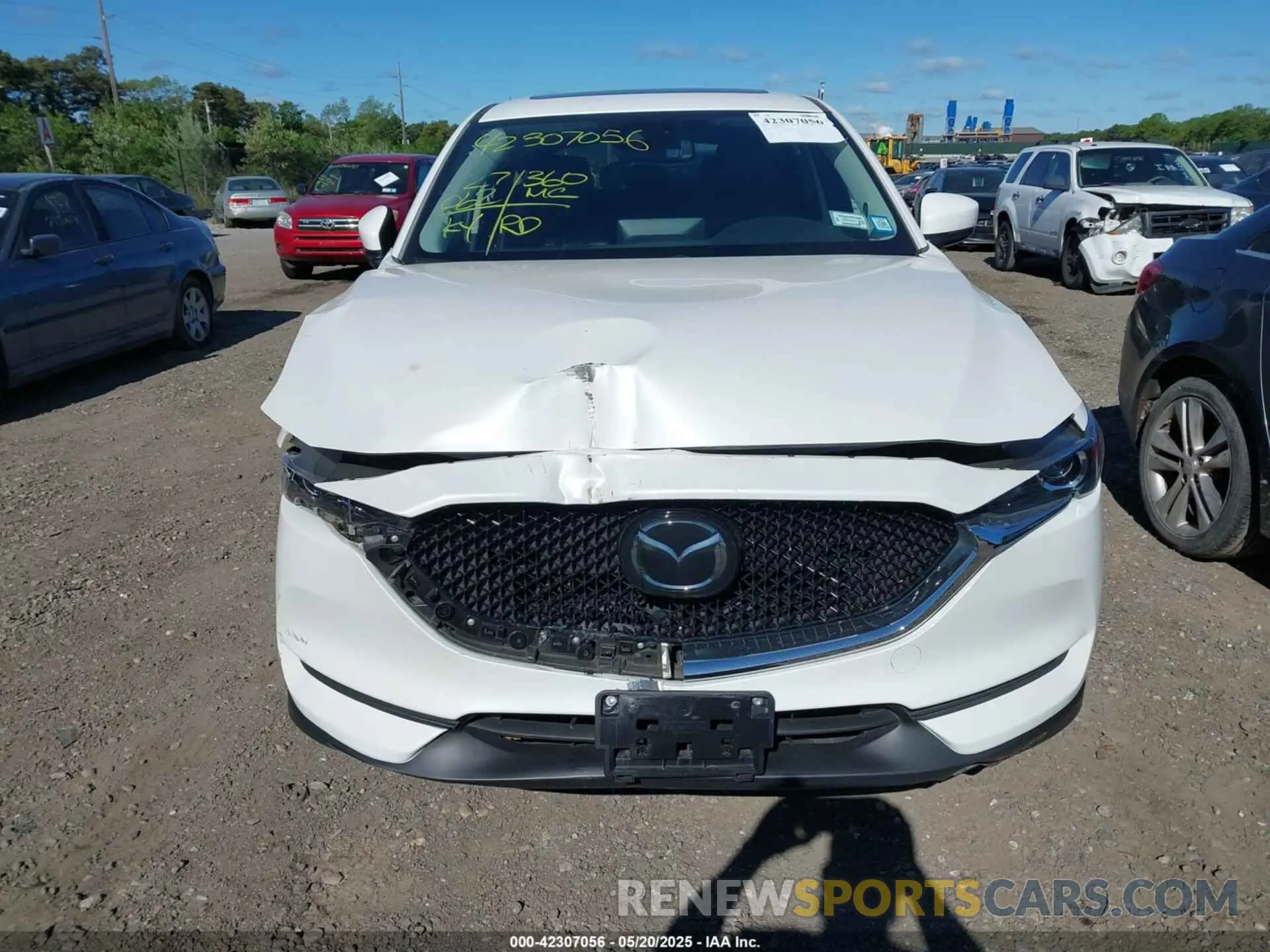 12 Photograph of a damaged car JM3KFBCM2M1477201 MAZDA CX-5 2021