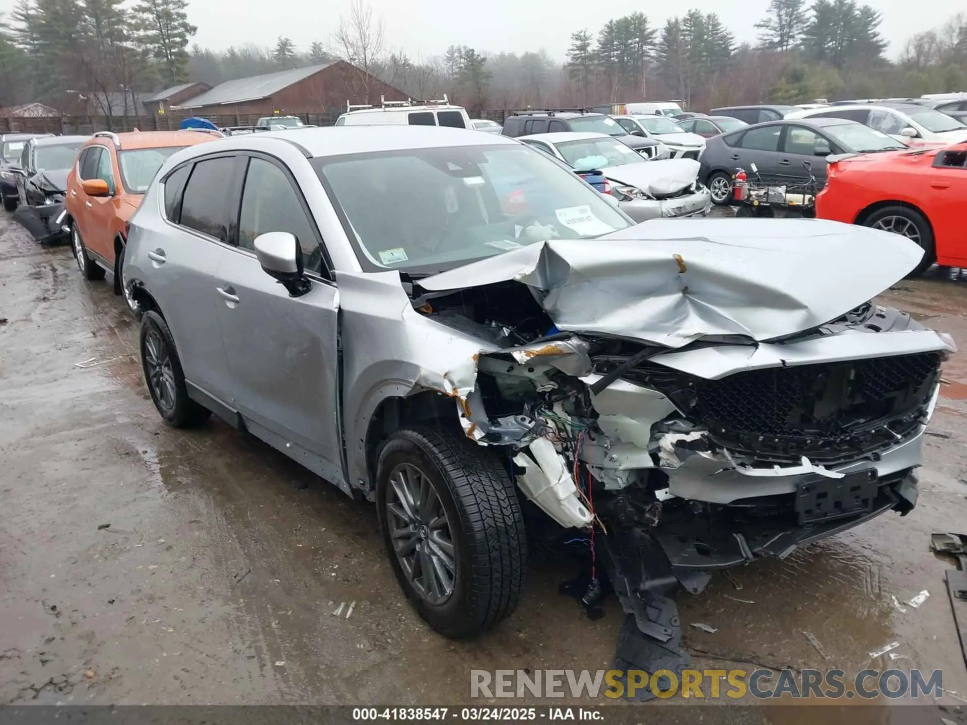 1 Фотография поврежденного автомобиля JM3KFBCM3M0301019 MAZDA CX-5 2021