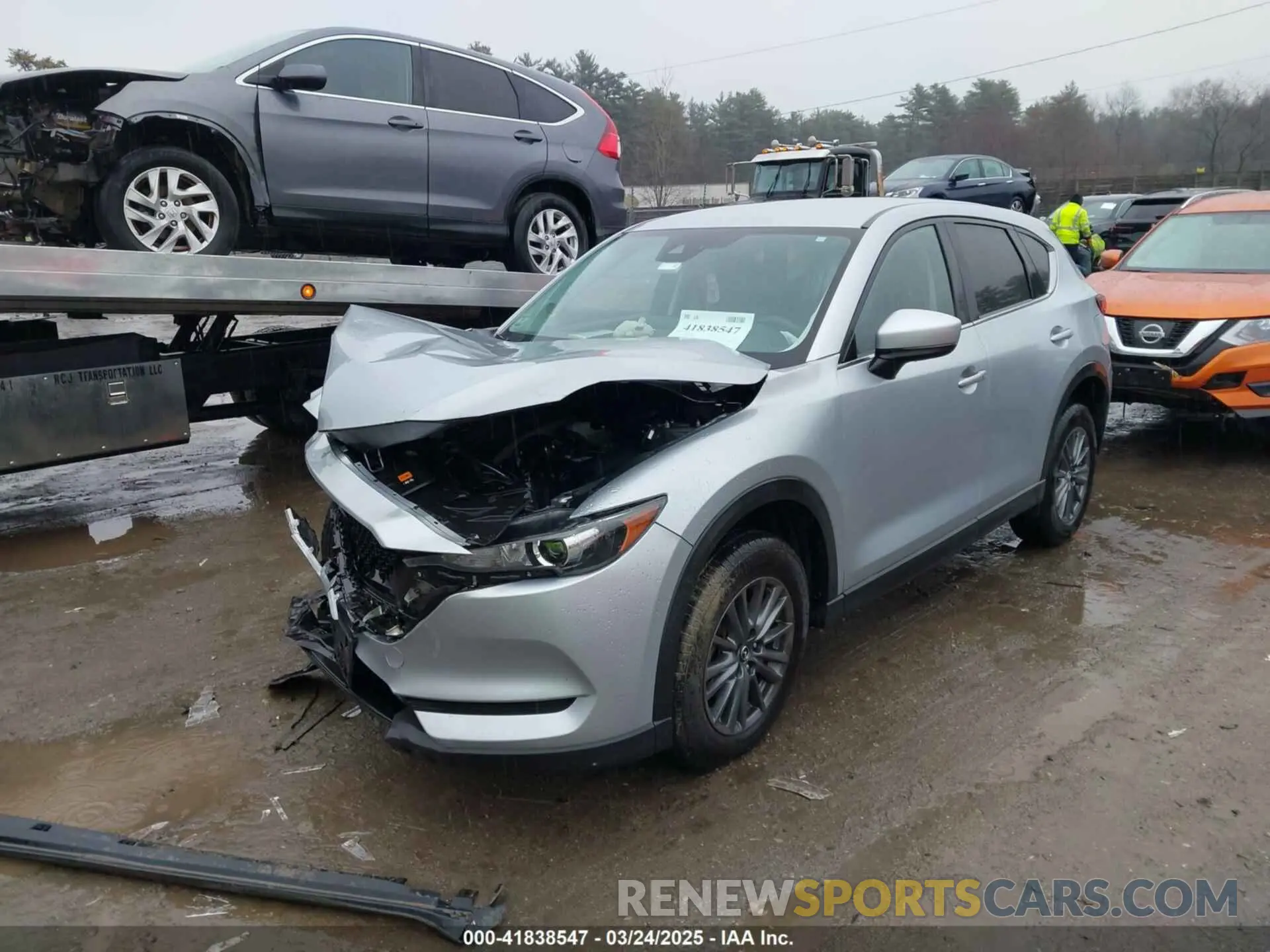 2 Фотография поврежденного автомобиля JM3KFBCM3M0301019 MAZDA CX-5 2021