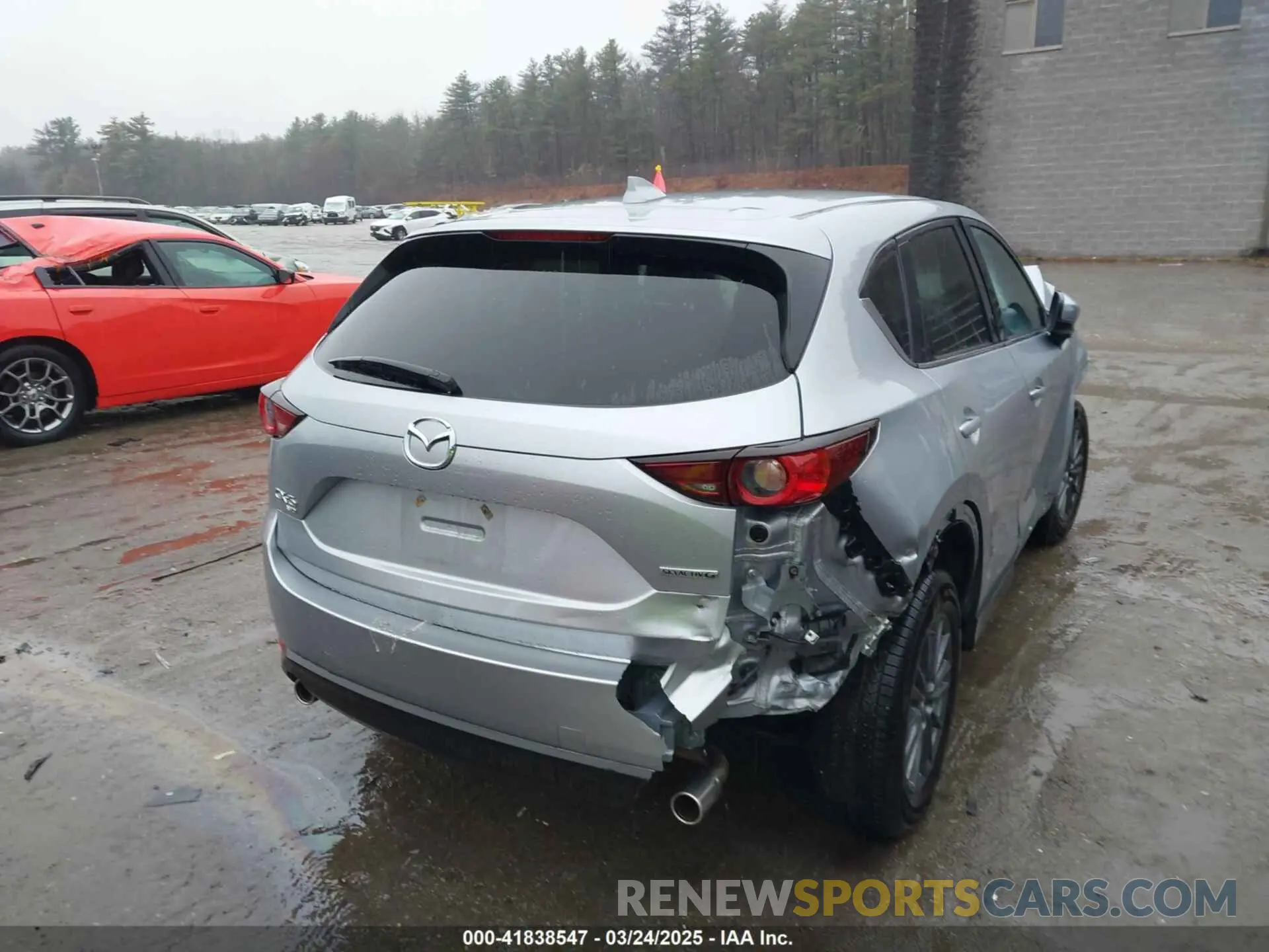 4 Фотография поврежденного автомобиля JM3KFBCM3M0301019 MAZDA CX-5 2021