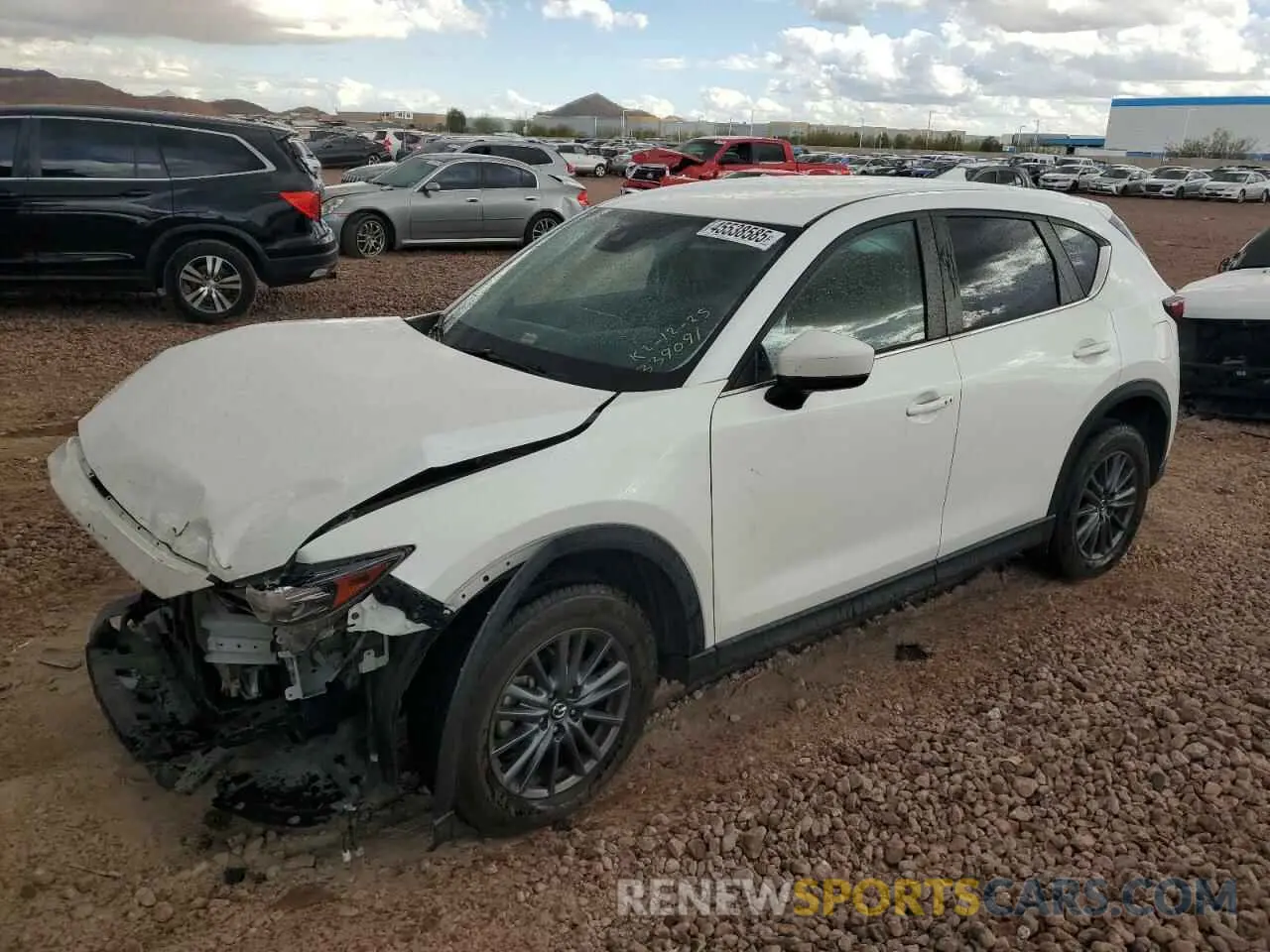 1 Фотография поврежденного автомобиля JM3KFBCM3M0339091 MAZDA CX-5 2021