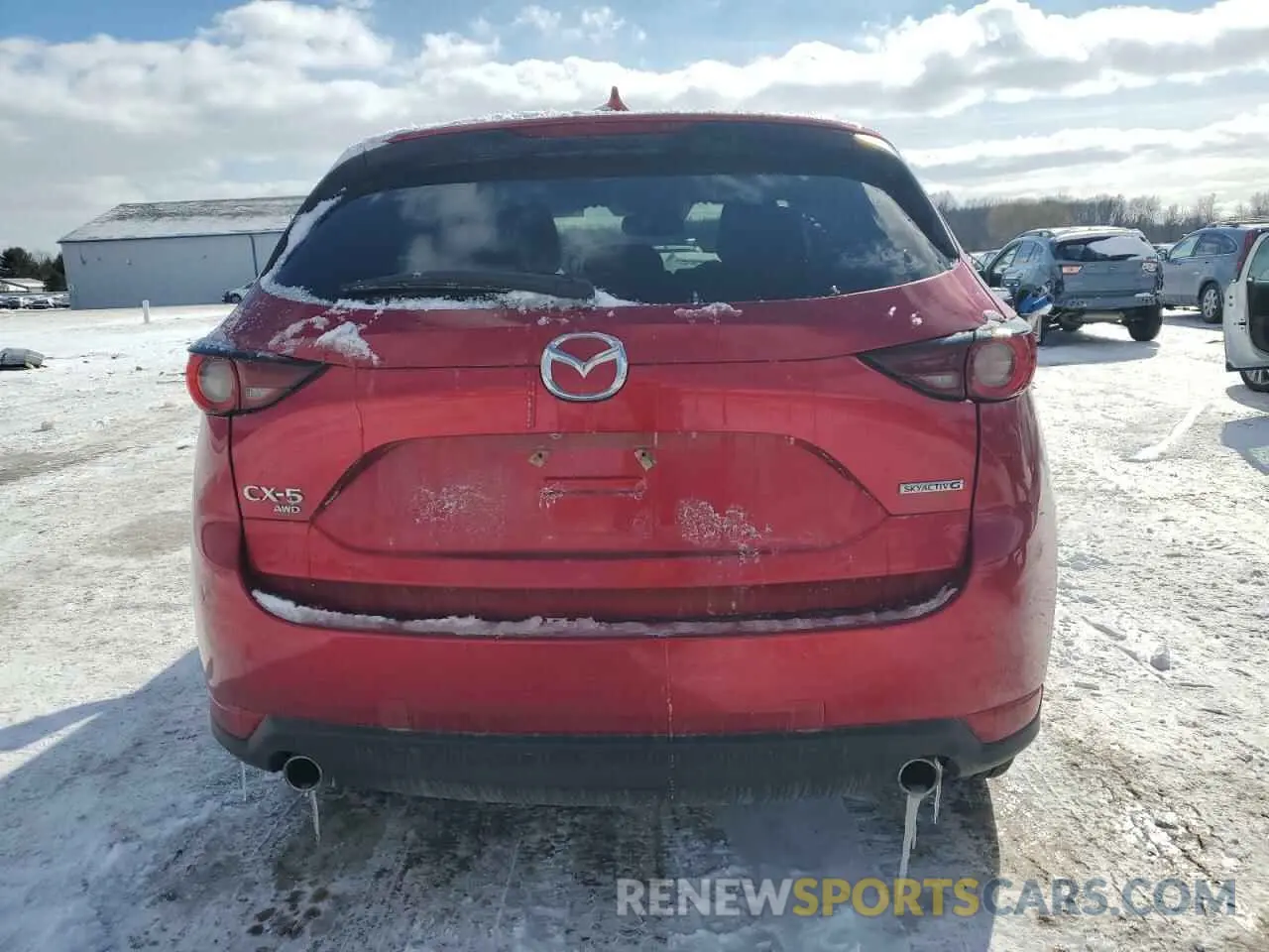 6 Photograph of a damaged car JM3KFBCM3M0340919 MAZDA CX-5 2021