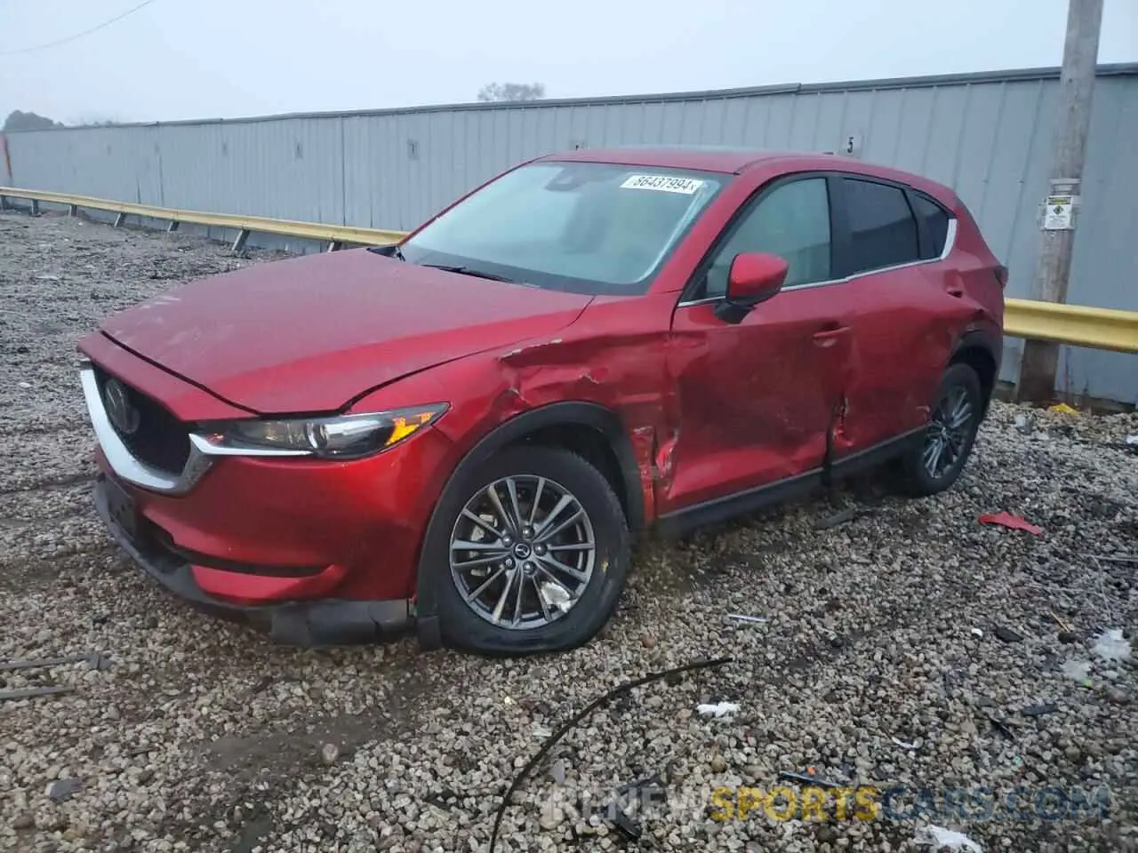 1 Фотография поврежденного автомобиля JM3KFBCM3M0371071 MAZDA CX-5 2021