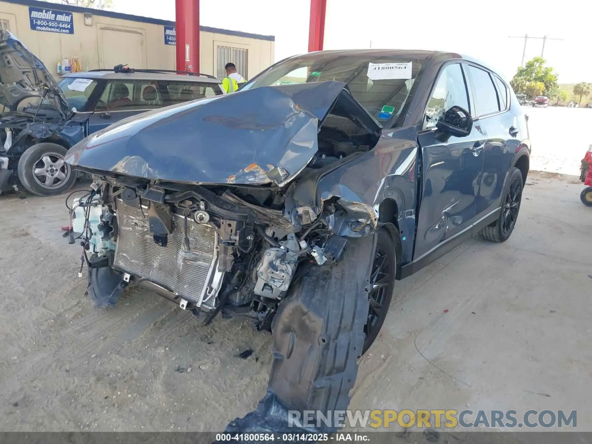 2 Фотография поврежденного автомобиля JM3KFBCM3M0406787 MAZDA CX-5 2021