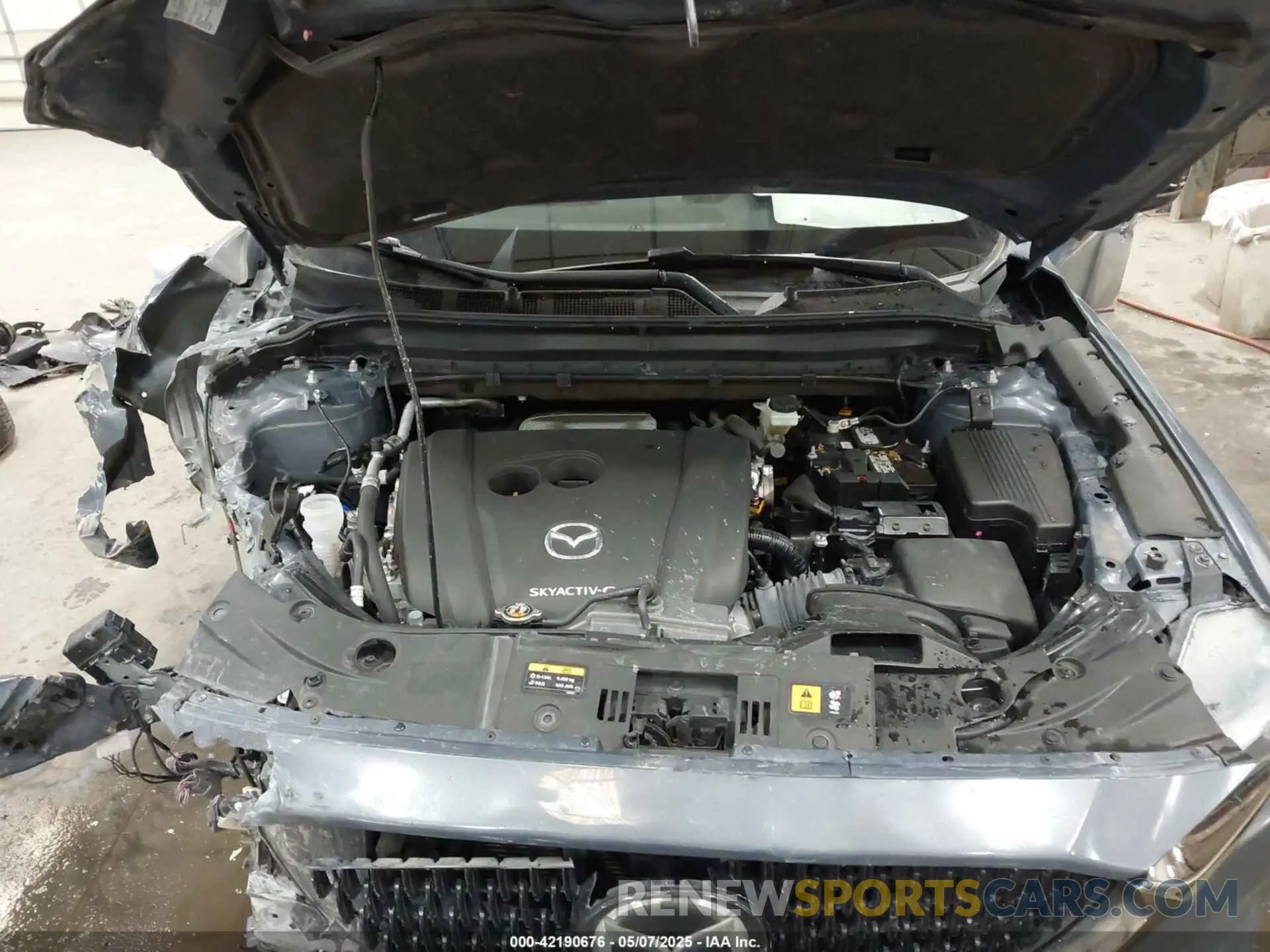 10 Фотография поврежденного автомобиля JM3KFBCM3M0437294 MAZDA CX-5 2021