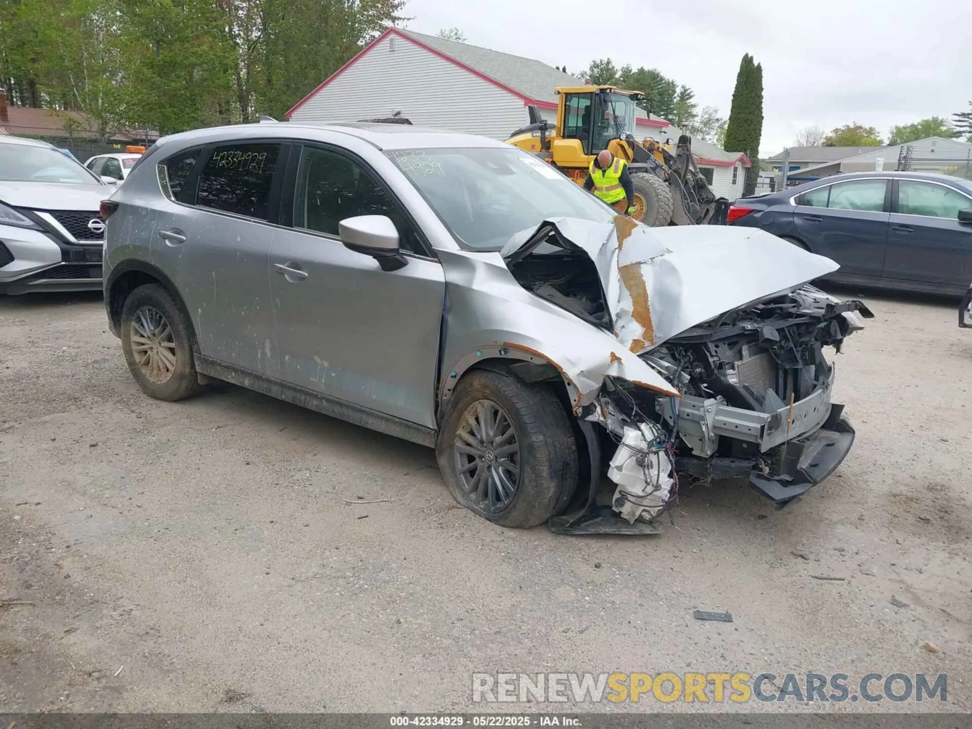 1 Фотография поврежденного автомобиля JM3KFBCM3M1314881 MAZDA CX-5 2021