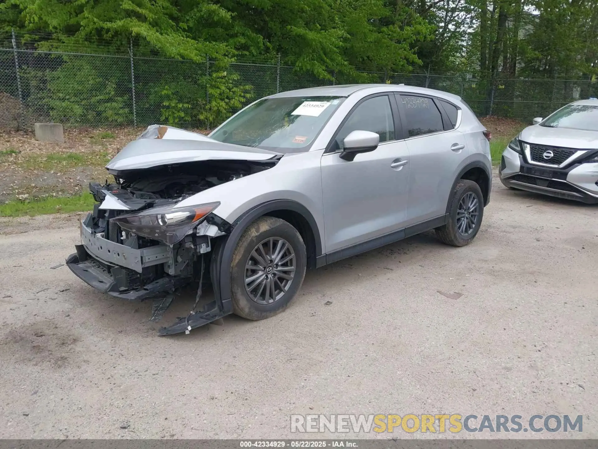 2 Фотография поврежденного автомобиля JM3KFBCM3M1314881 MAZDA CX-5 2021
