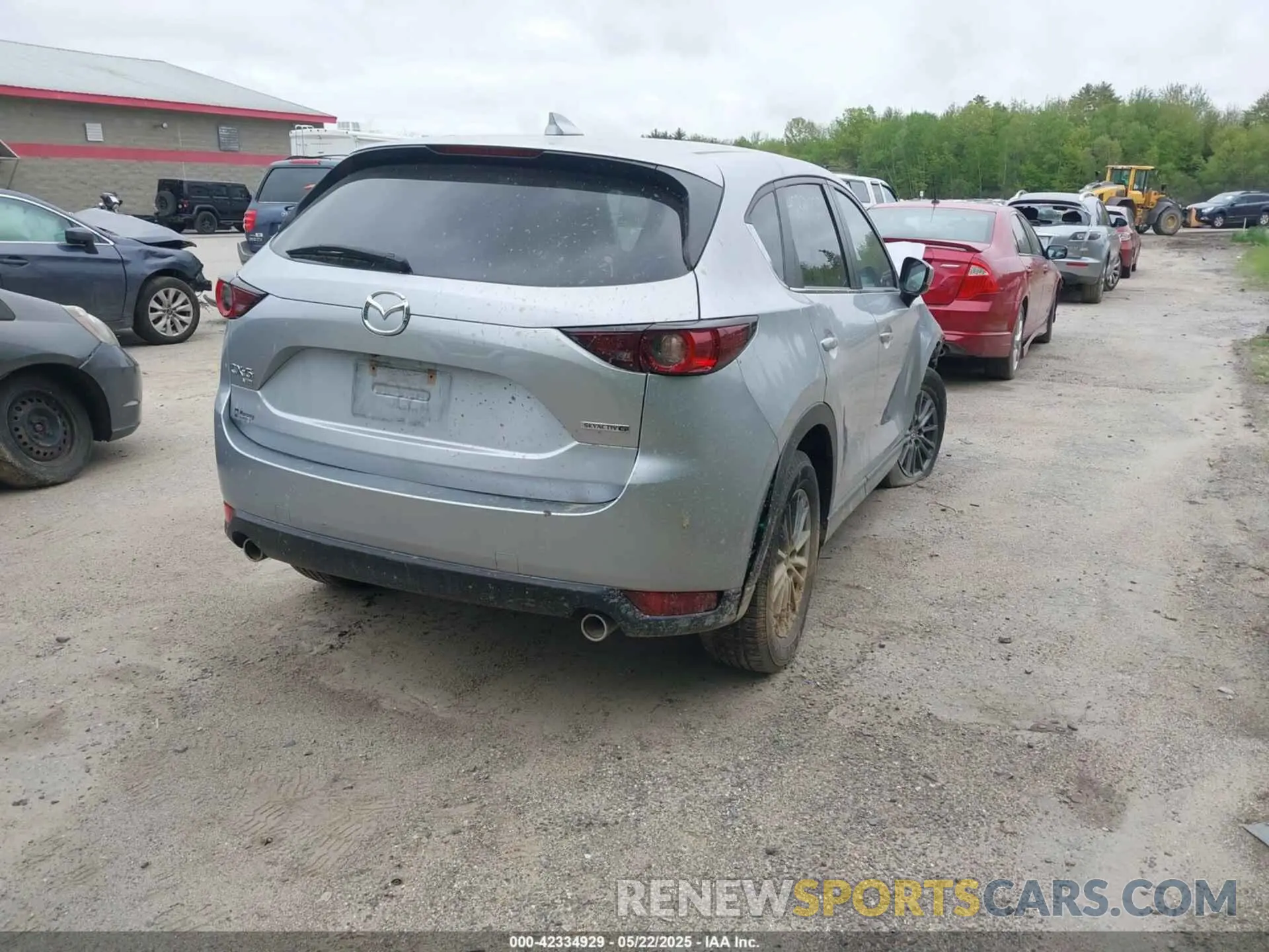 4 Фотография поврежденного автомобиля JM3KFBCM3M1314881 MAZDA CX-5 2021