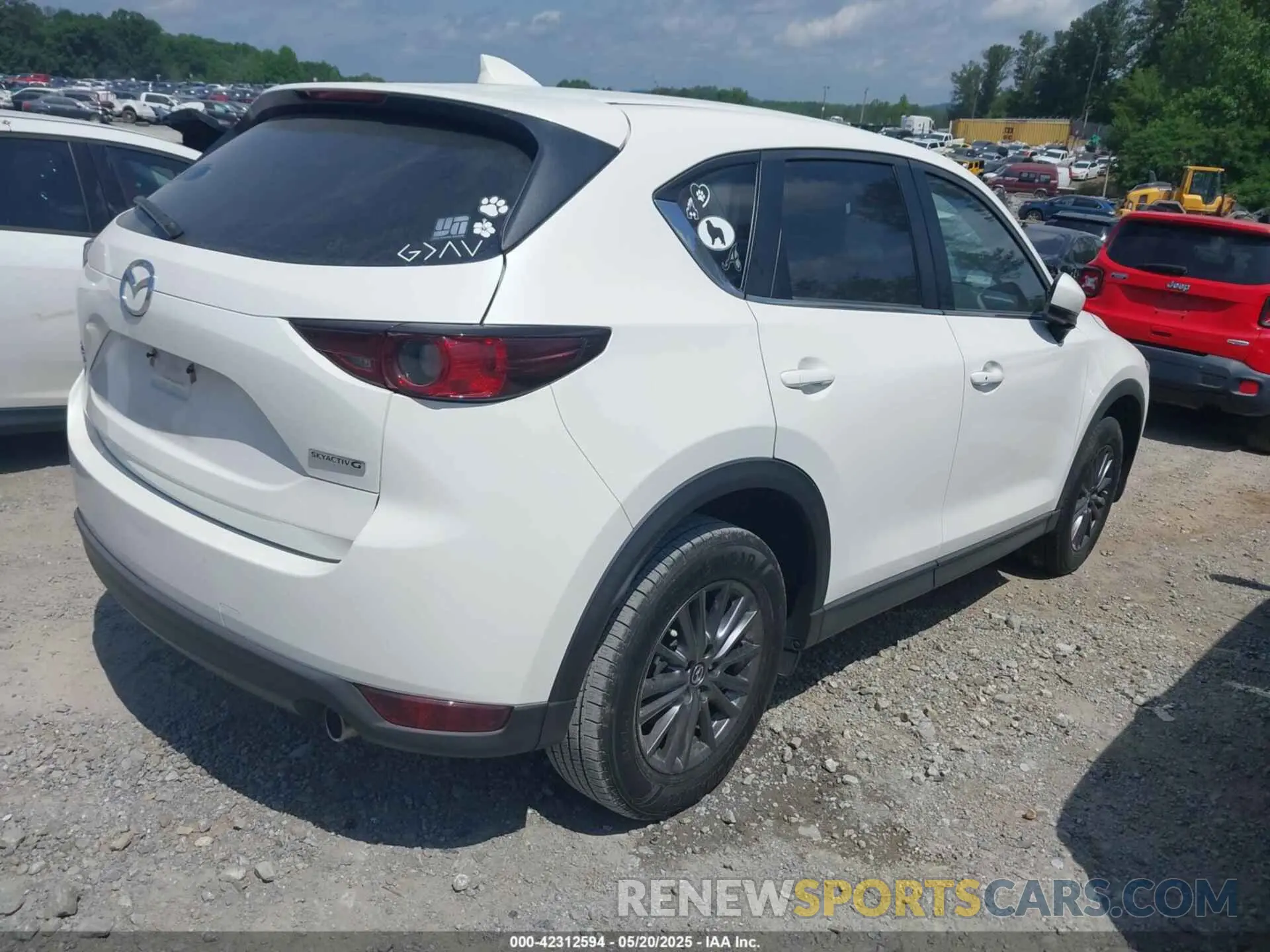 4 Photograph of a damaged car JM3KFBCM3M1363742 MAZDA CX-5 2021