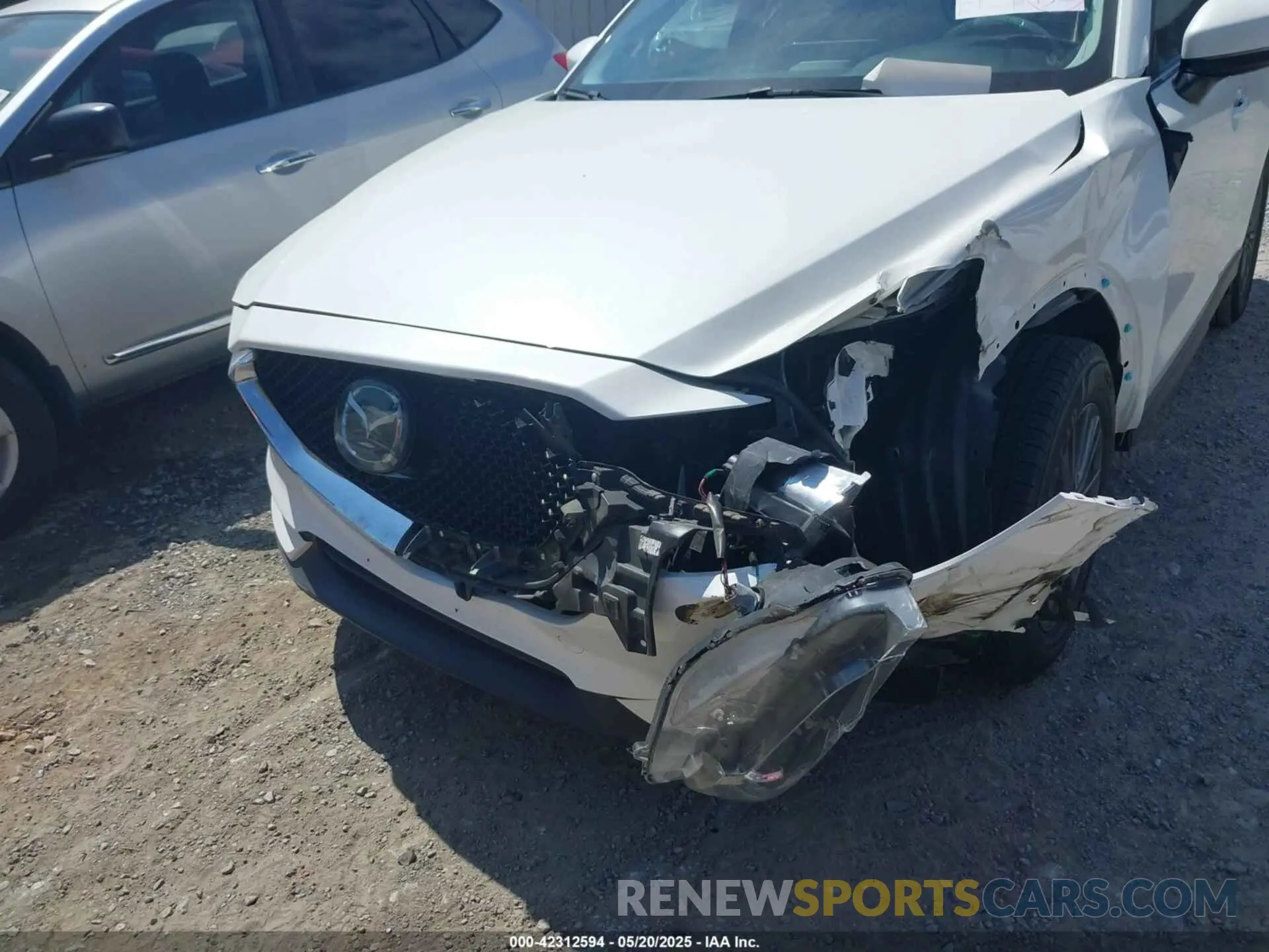 6 Photograph of a damaged car JM3KFBCM3M1363742 MAZDA CX-5 2021