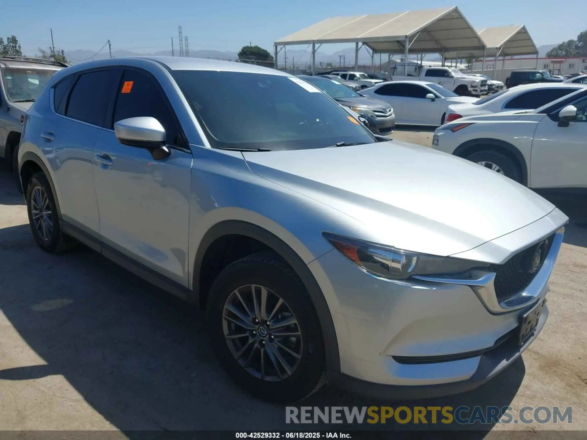 1 Фотография поврежденного автомобиля JM3KFBCM4M0340380 MAZDA CX-5 2021