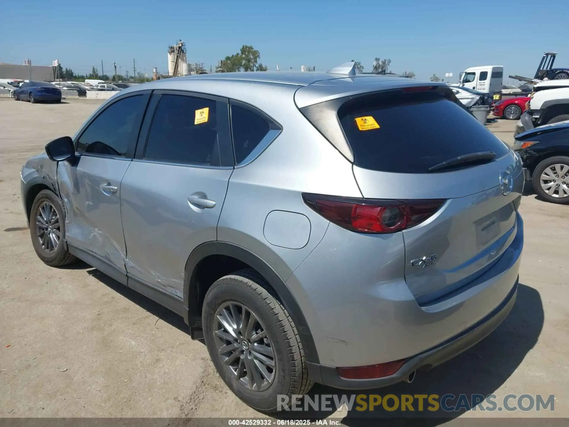 3 Фотография поврежденного автомобиля JM3KFBCM4M0340380 MAZDA CX-5 2021