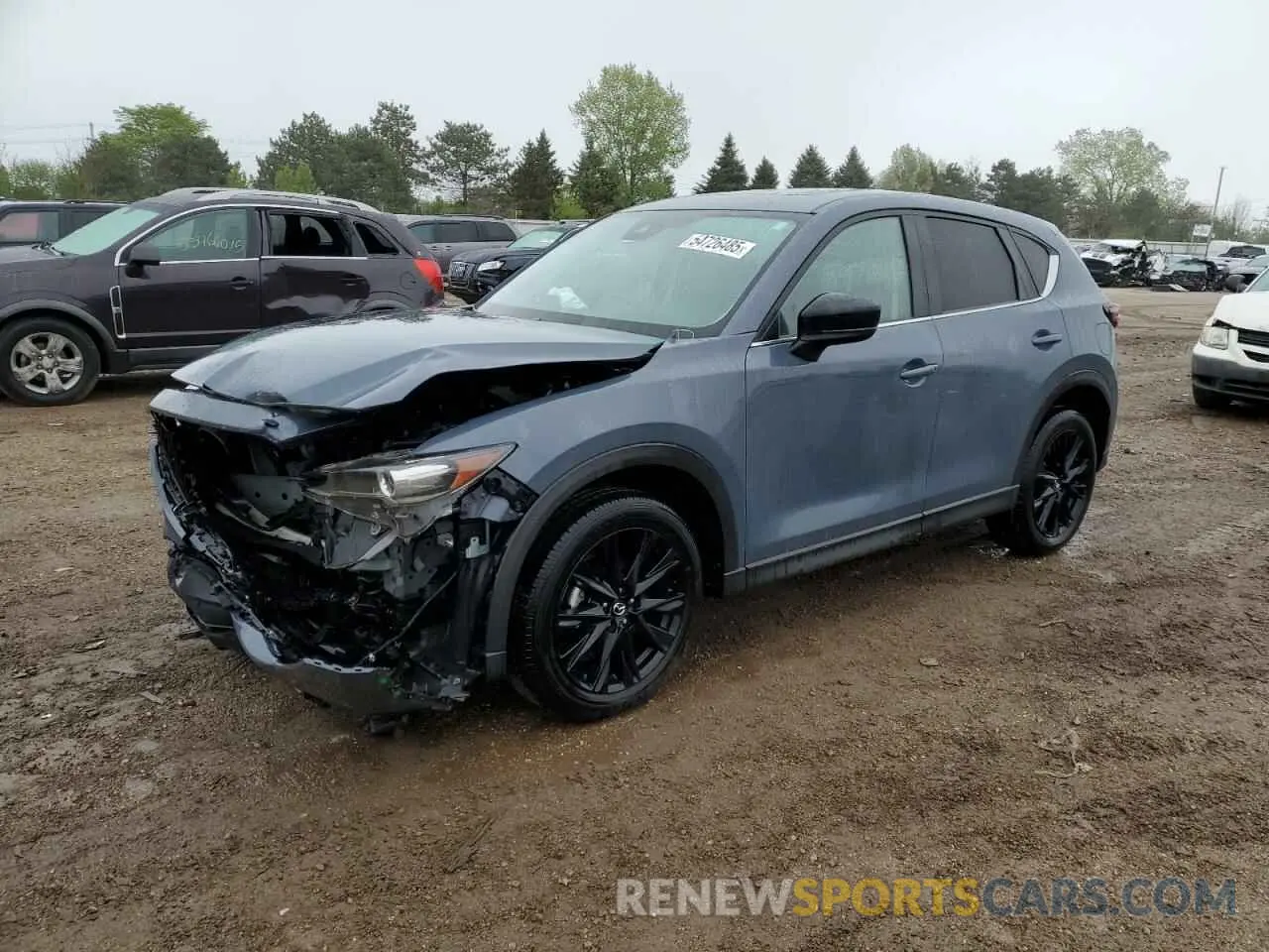 1 Фотография поврежденного автомобиля JM3KFBCM4M0343764 MAZDA CX-5 2021