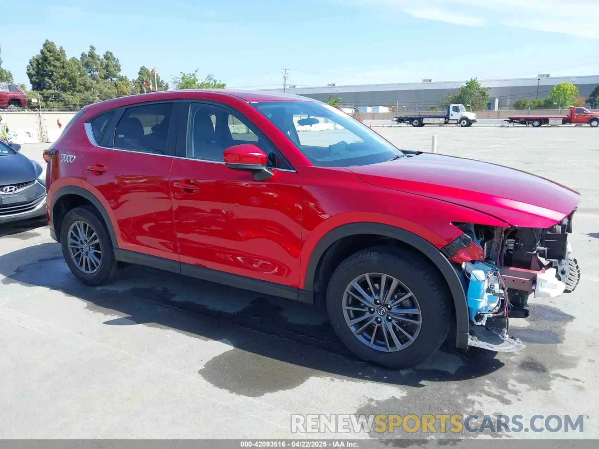1 Photograph of a damaged car JM3KFBCM4M0449664 MAZDA CX-5 2021