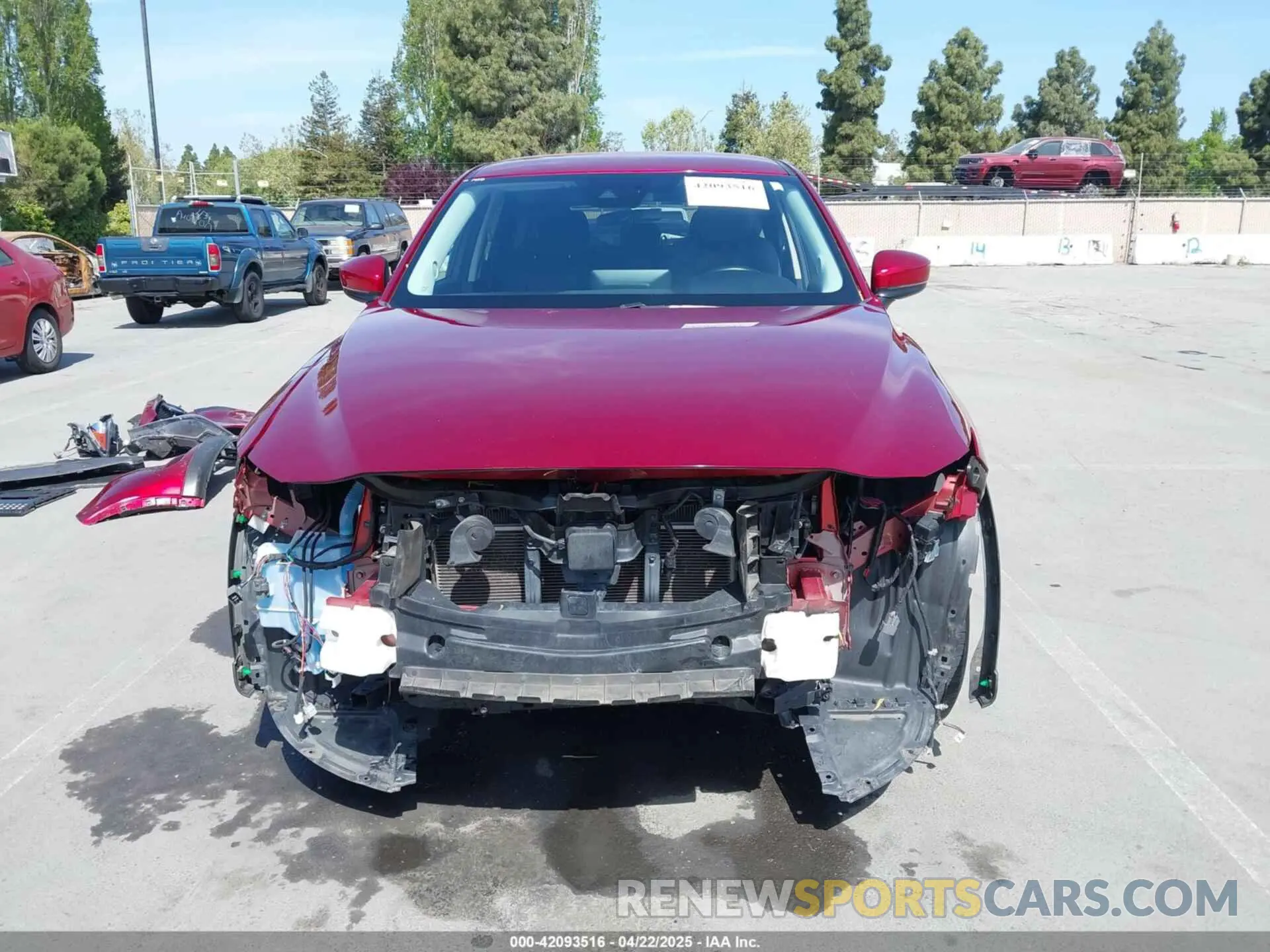 12 Photograph of a damaged car JM3KFBCM4M0449664 MAZDA CX-5 2021