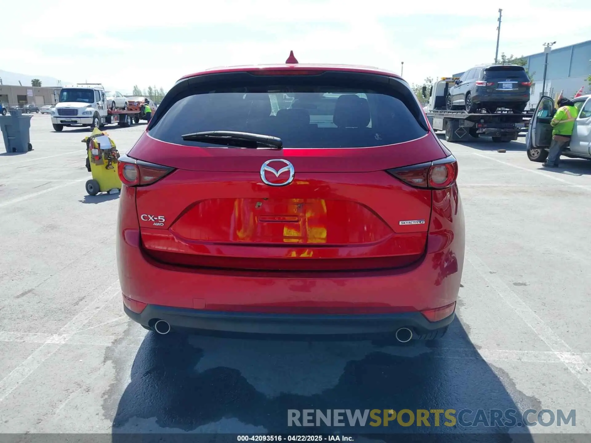 16 Photograph of a damaged car JM3KFBCM4M0449664 MAZDA CX-5 2021